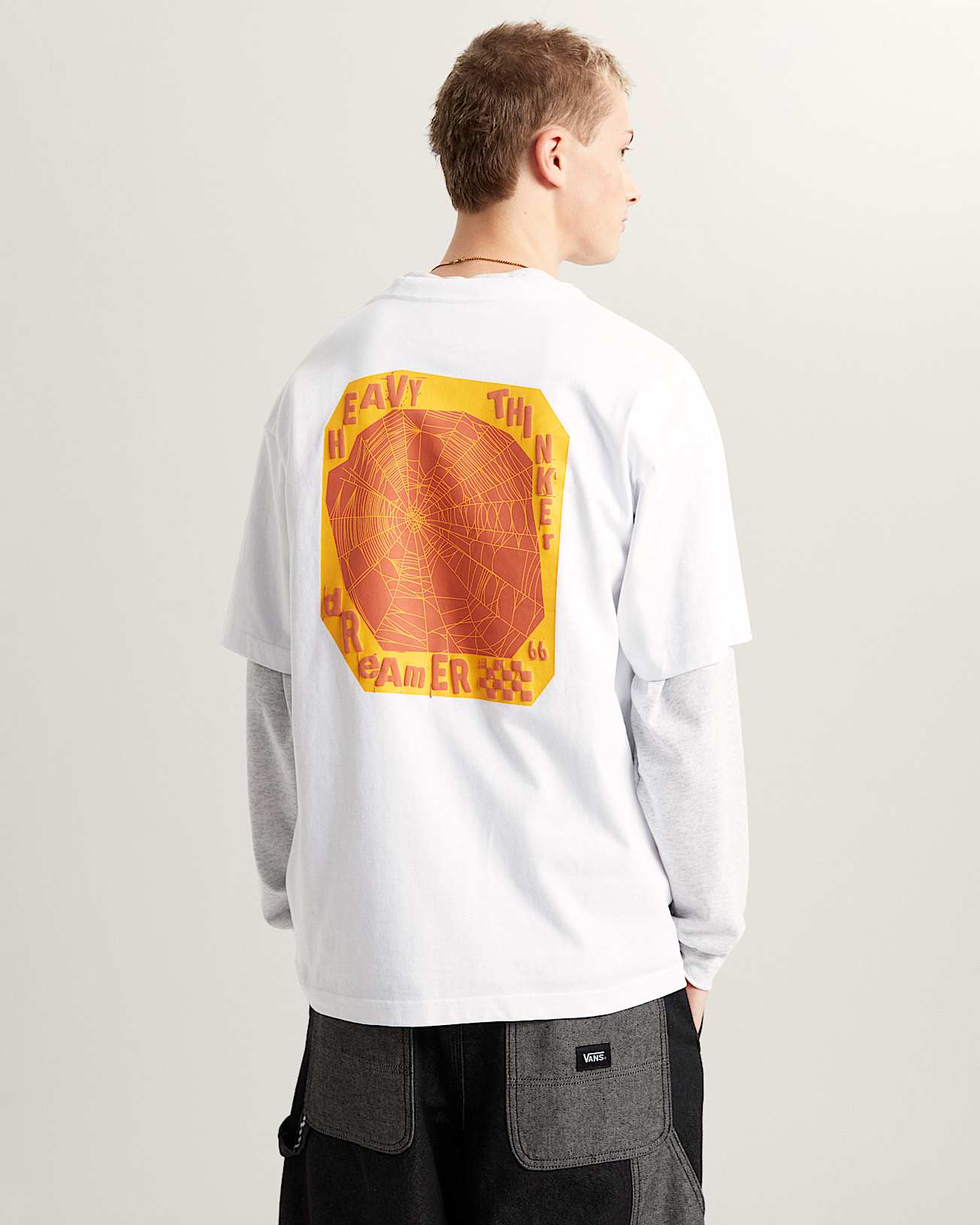 Heavy Thinker Loose Fit KurzarmTShirt VANS Wei ALT3