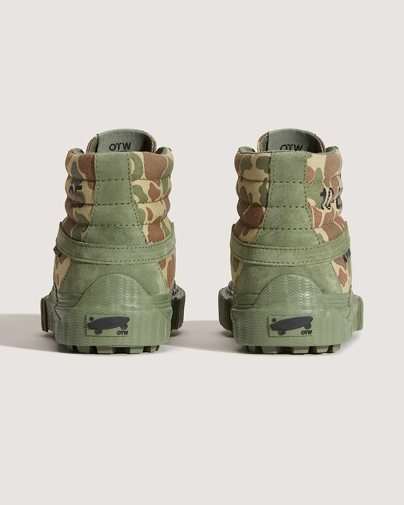 Scarpe Sk8Hi GL Lug OTW by Vans x WTAPS x OAMC VANS Verde ALT3