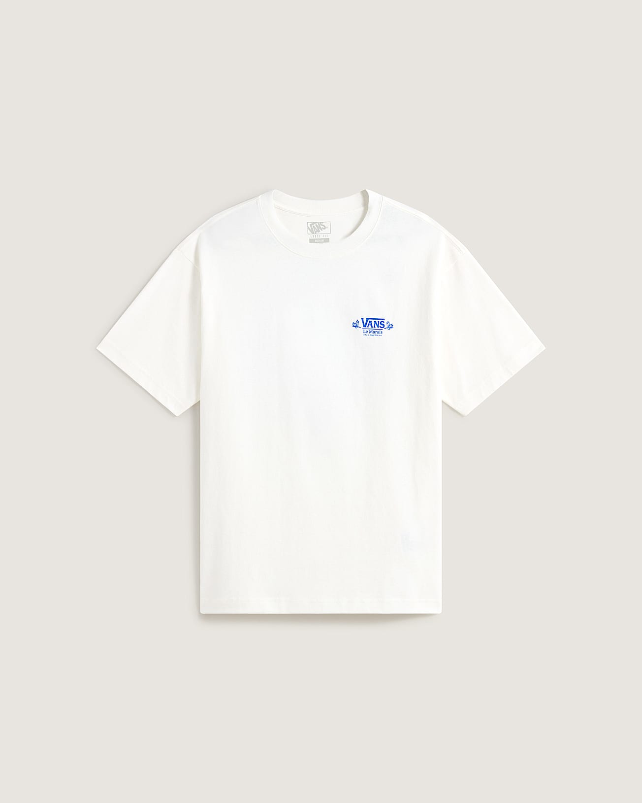 Tshirt Le Marais Mur VANS Blanc HERO