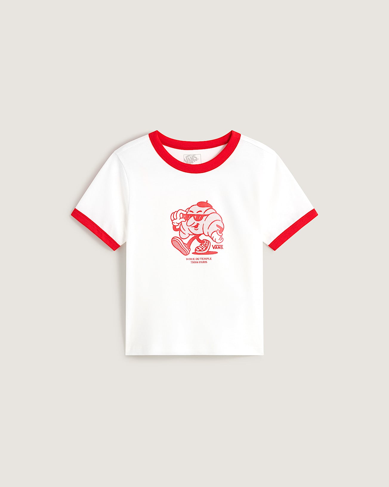 T-shirt Ringer Le Marais Croissant - 1