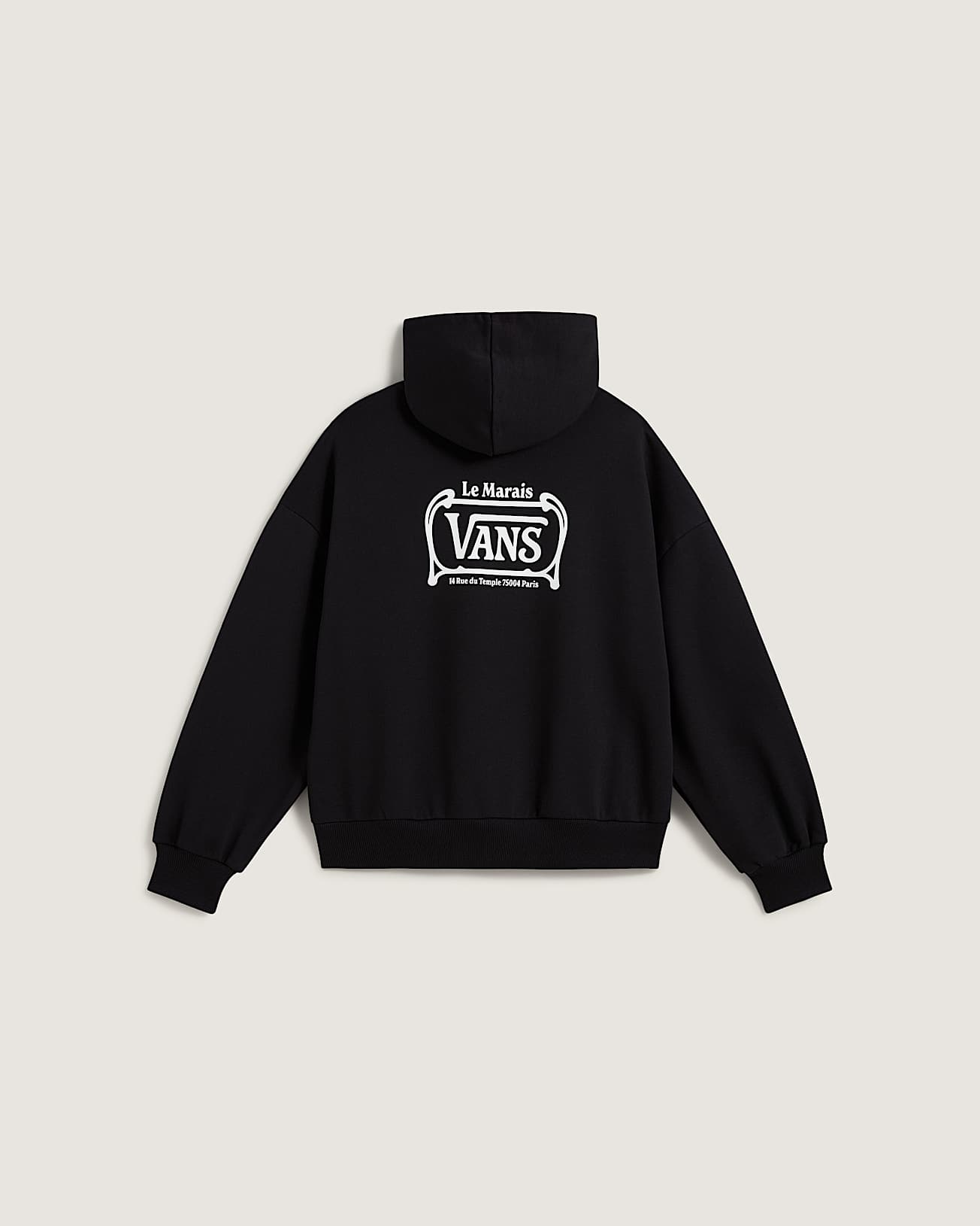 Sweat  capuche Le Marais Paname Retro VANS Noir ALT1