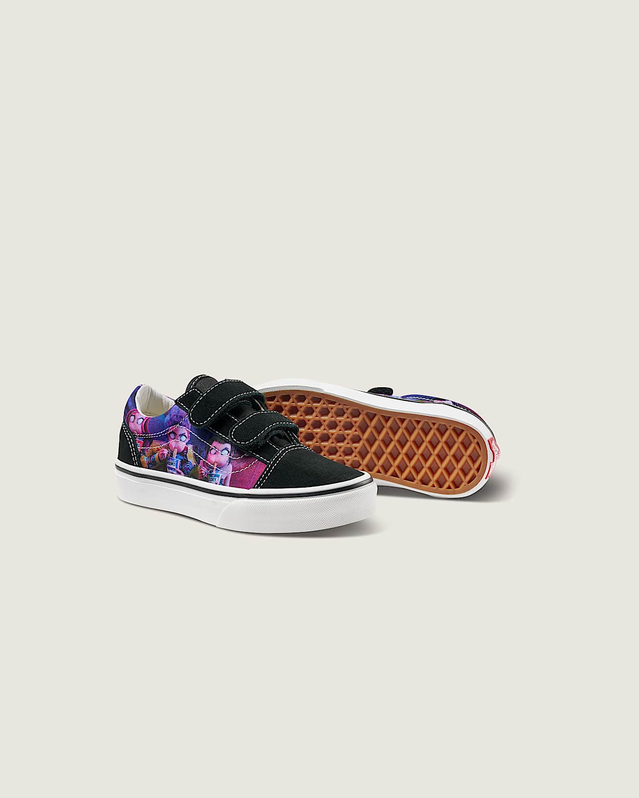 Kids Old Skool KPop Demon Hunters Shoes 48 years VANS Purple ALT5