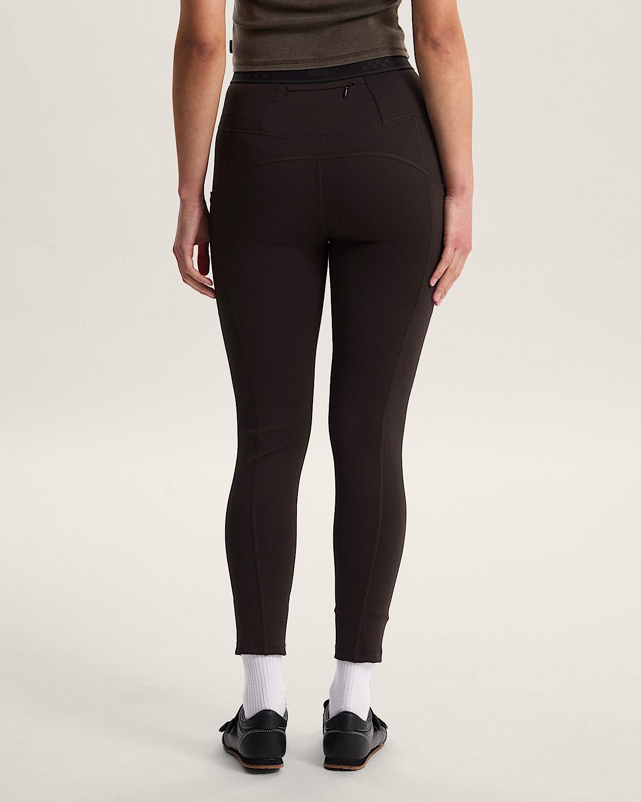 Mte Logo Crosspath Leggings VANS Braun ALT3