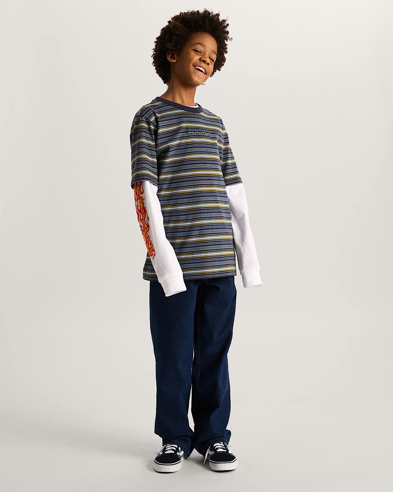 T-shirt Cameron Stripe para criança (8-14 anos) - 5