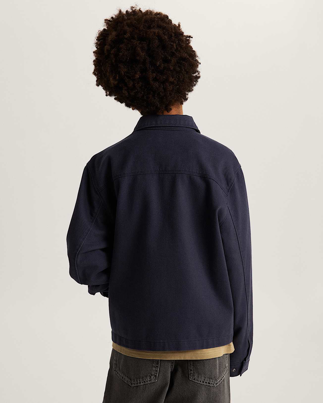 Kinder Mcavoy Zip Station Jacke 814 Jahre VANS Blau ALT3