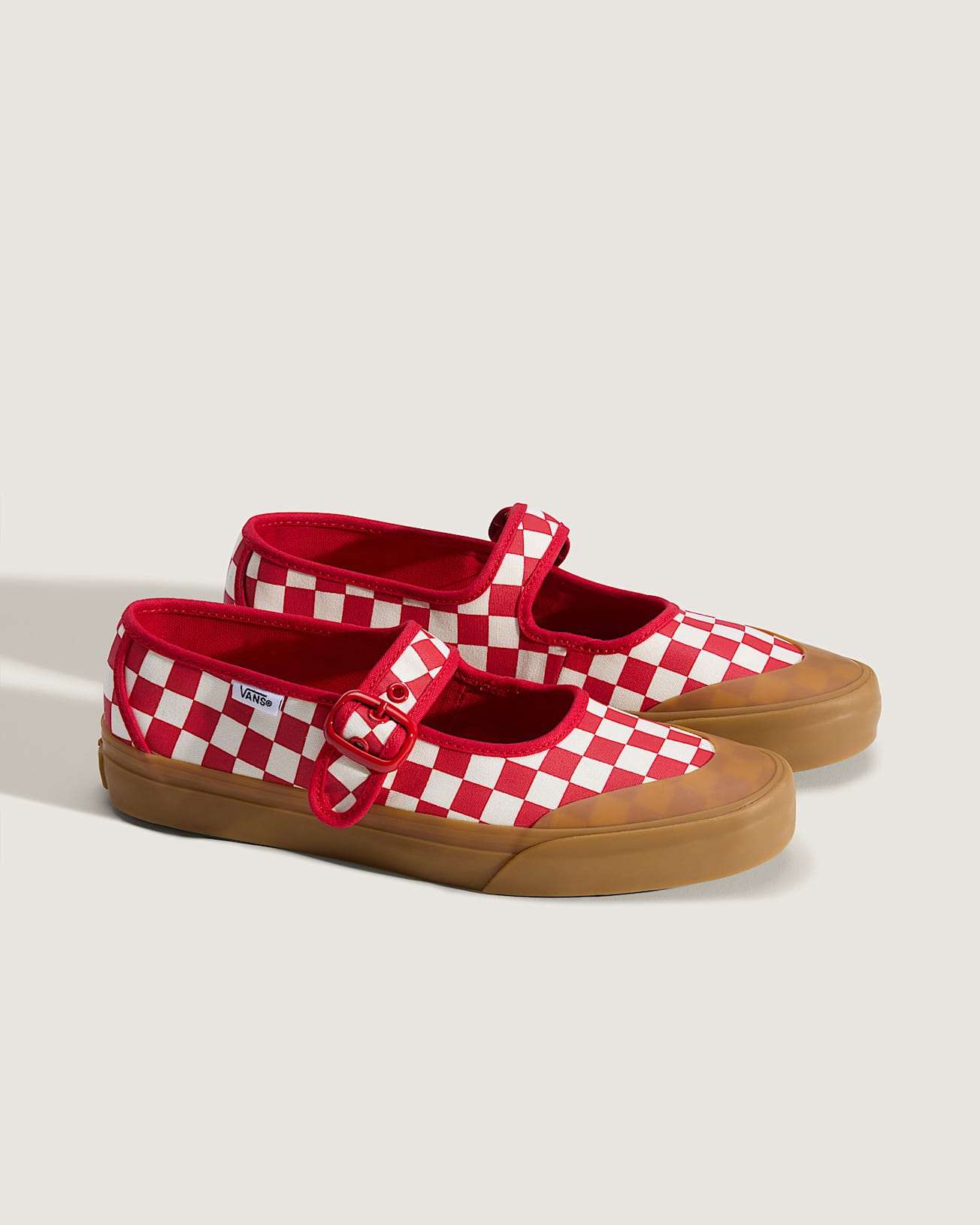 Chaussures Mary Jane VANS Rouge ALT1
