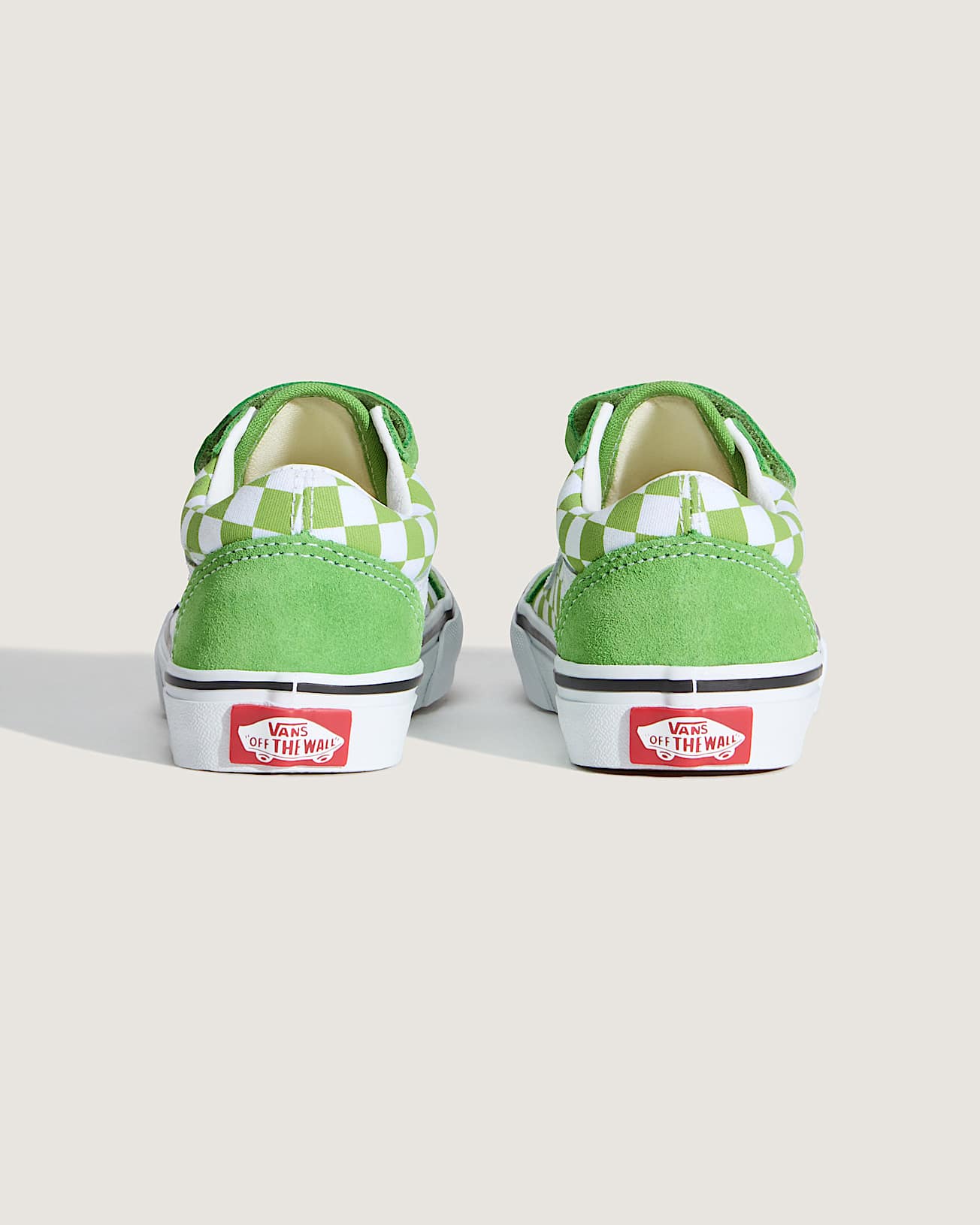 Chaussures Old Skool V Checkerboard Enfant 48 ans VANS Vert ALT3