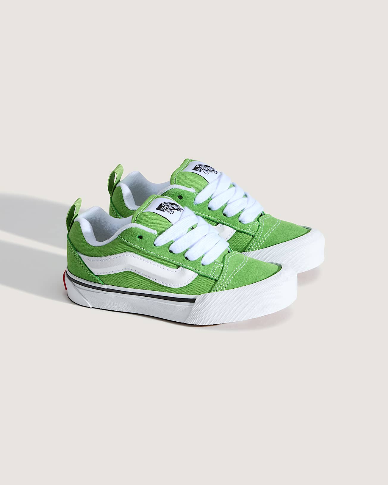 Tnis Knu Skool para criana 48 anos VANS Verde ALT1