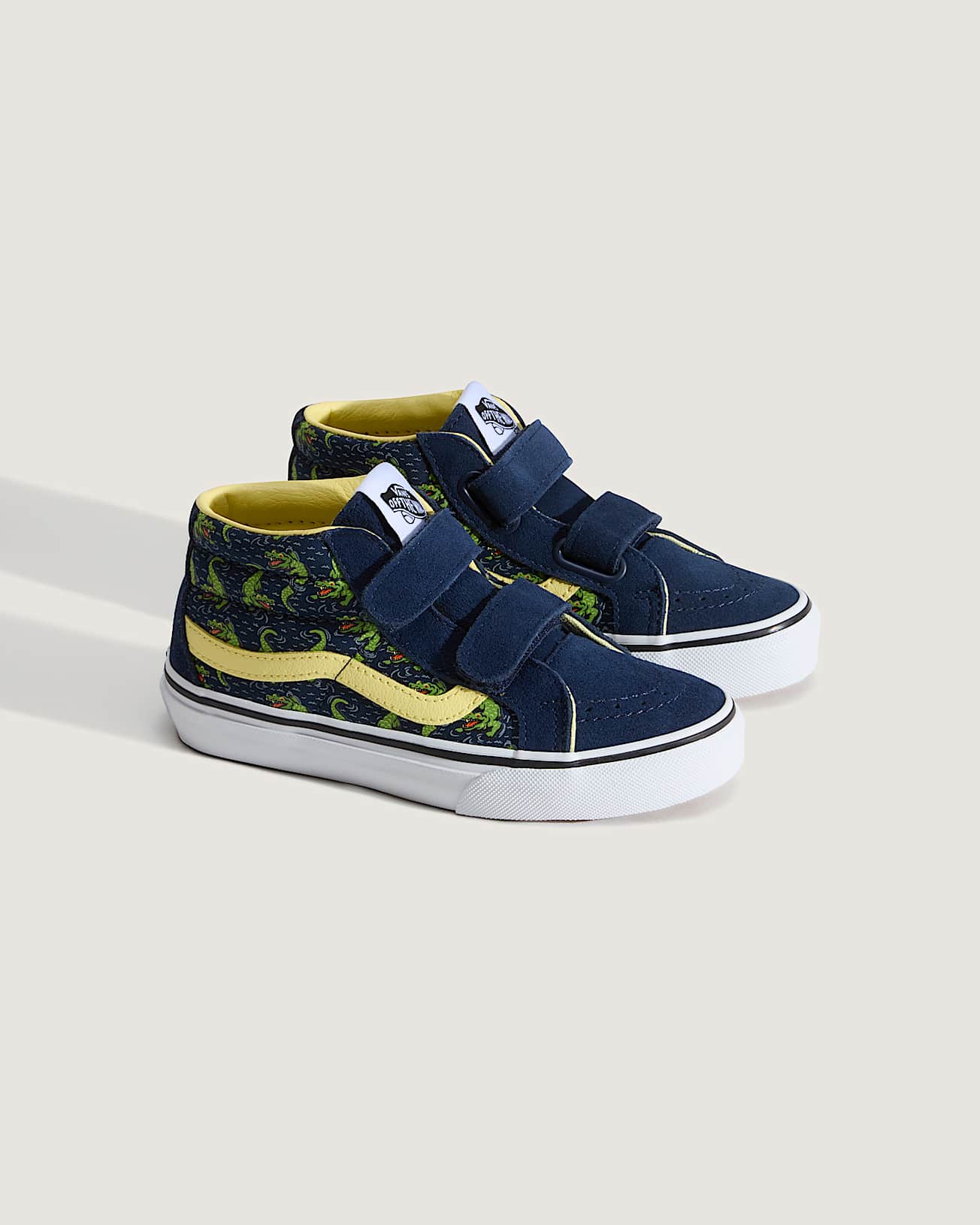 SK8Mid Reissue V Glow Croc NAVYYELLOW VANS Blue ALT1