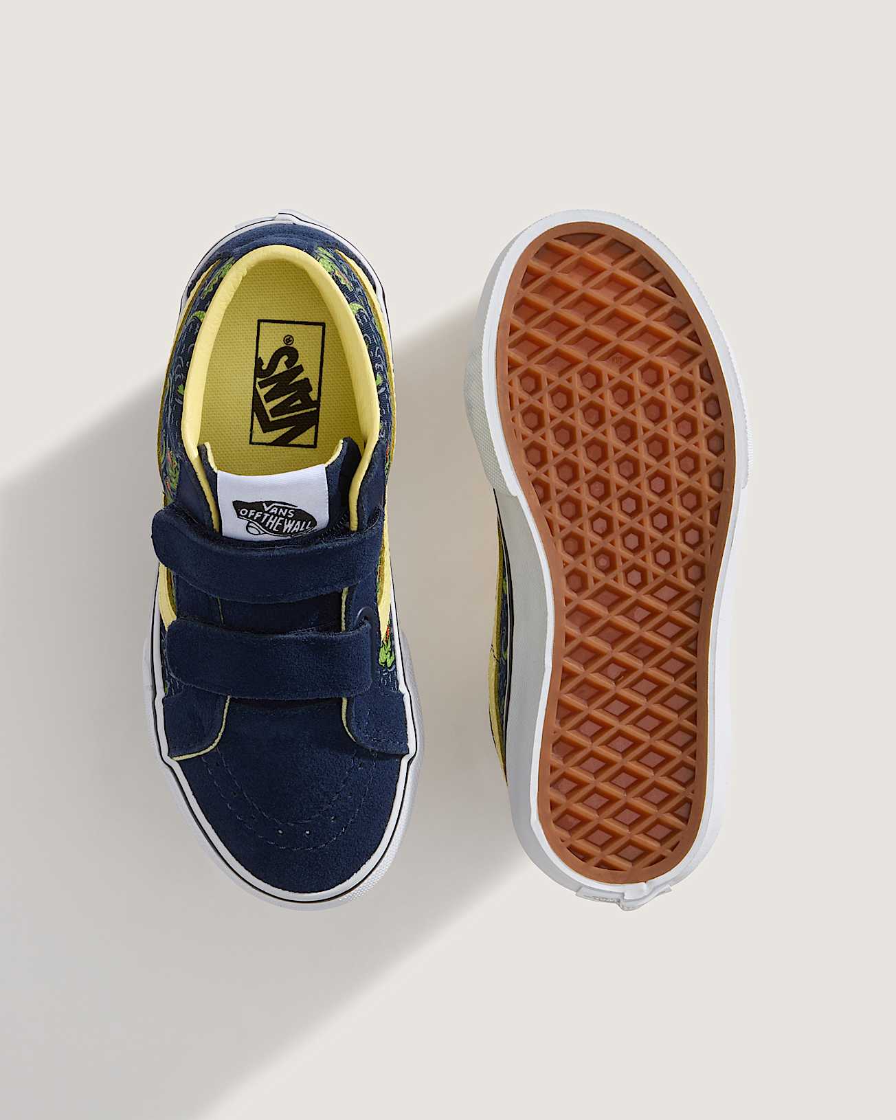 SK8Mid Reissue V Glow Croc NAVYYELLOW VANS Blue ALT2