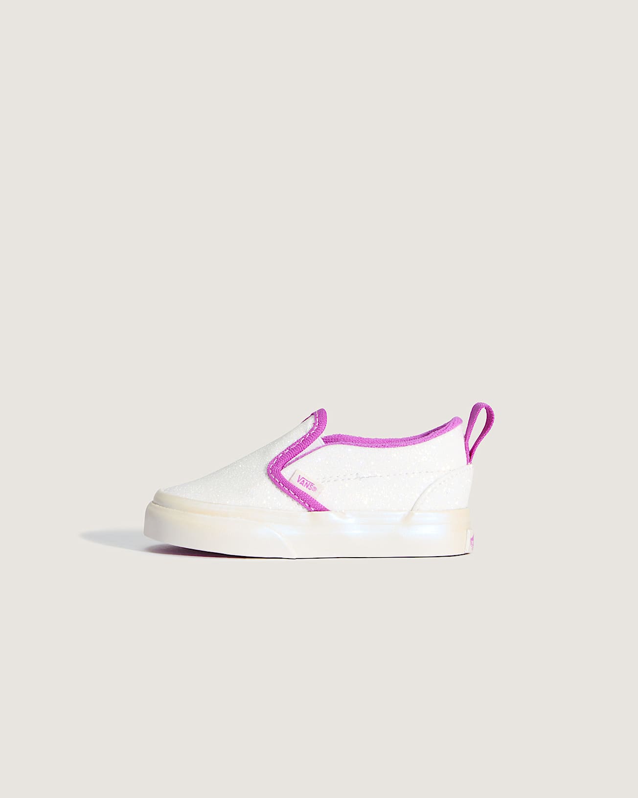 Toddler Classic SlipOn V Shoes 14 Years VANS Beige HERO