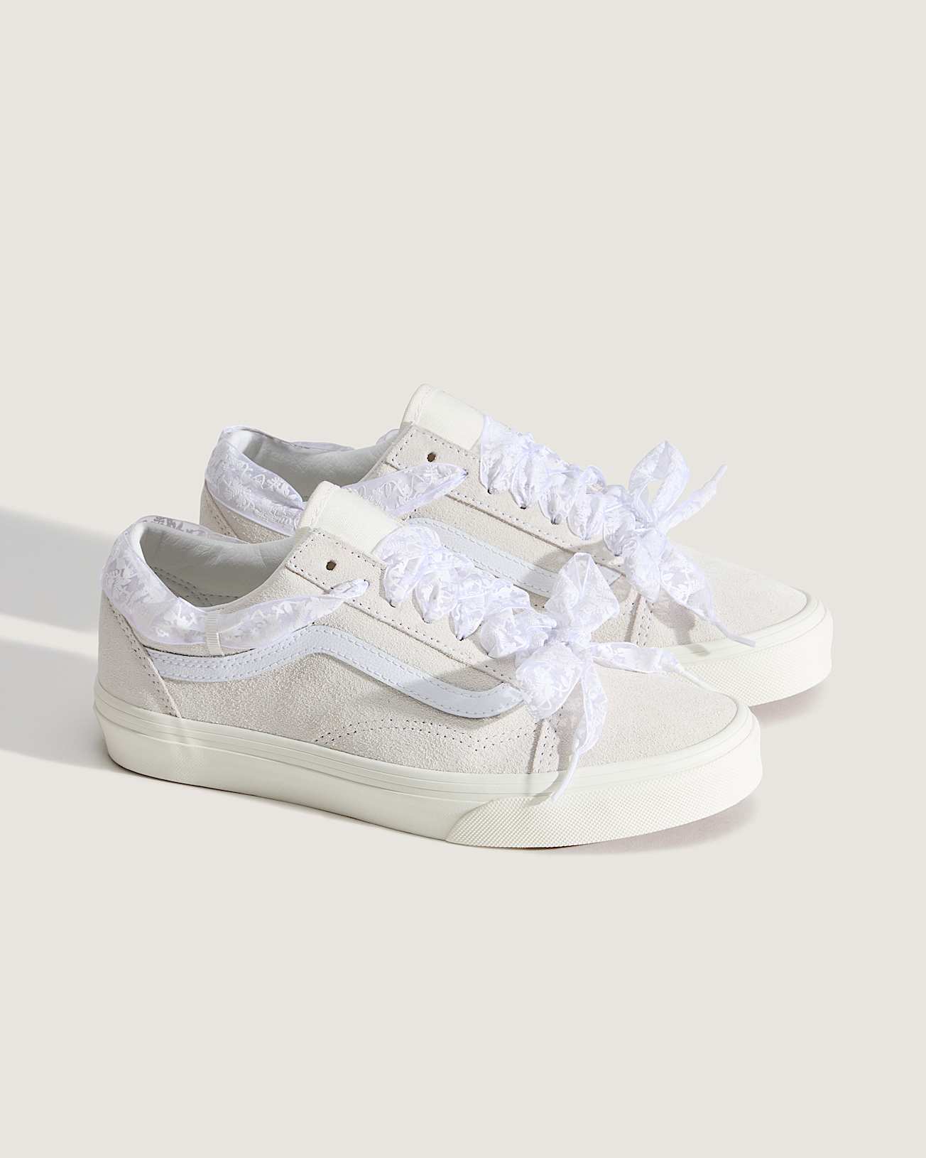 Chaussures Old Skool VANS Blanc ALT1