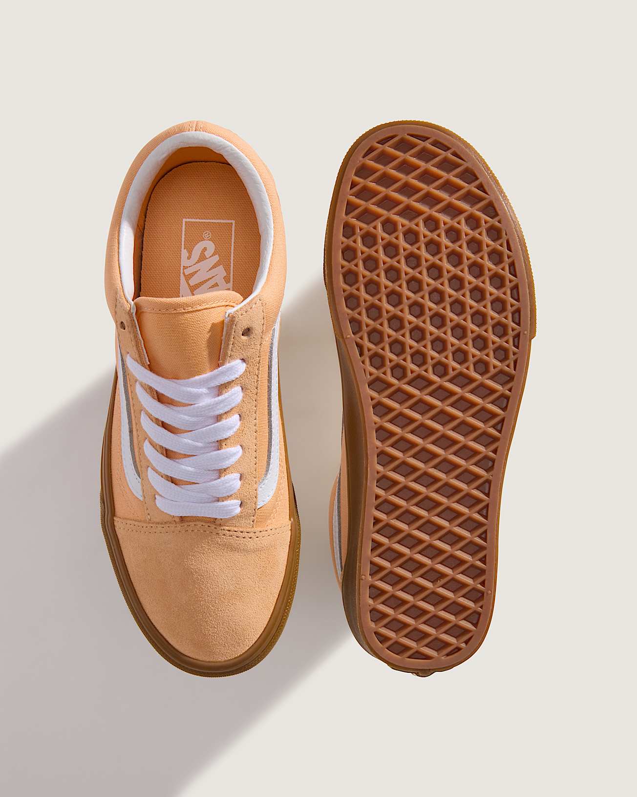 Old Skool GUM Apricot Glow VANS Orange ALT2