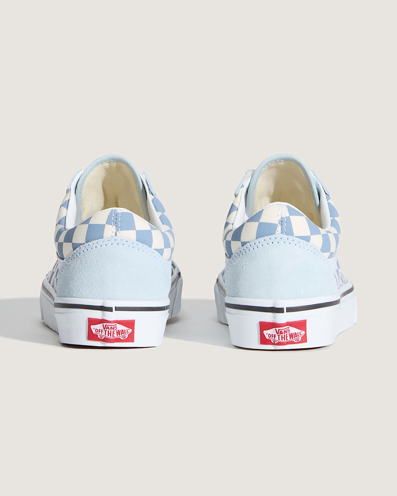 Old Skool Checkerboard Schuhe VANS Blau ALT3