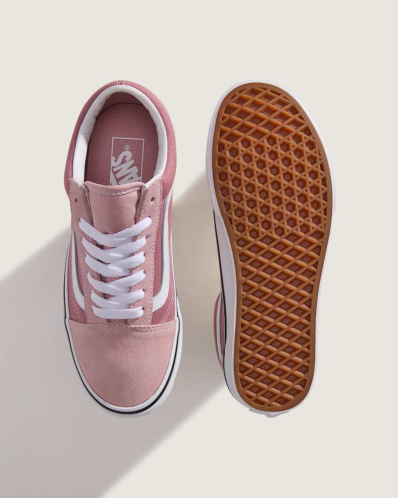Chaussures Old Skool VANS Rose ALT2