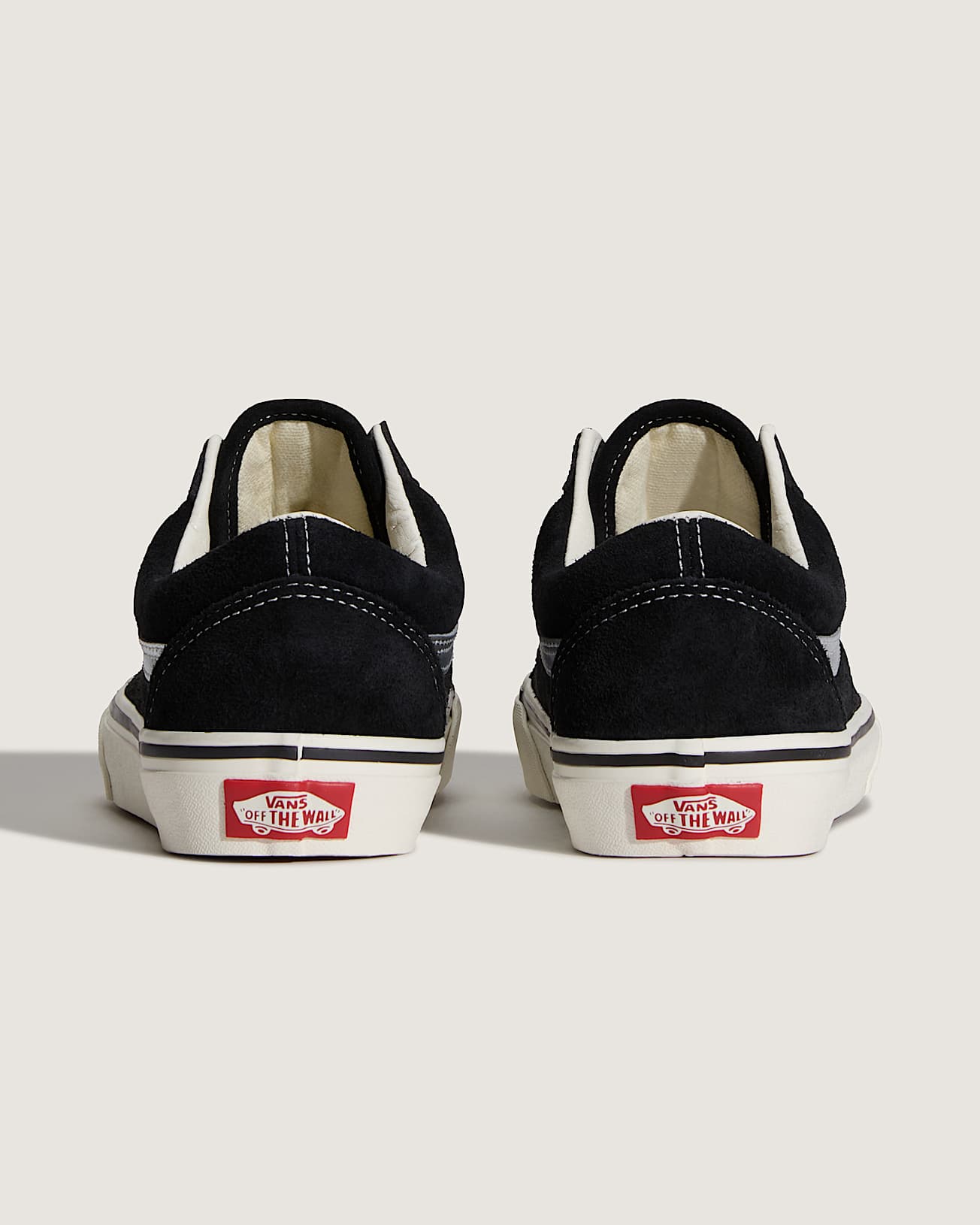 Old Skool METALLIC SIDESTRIPE BLACKSILVER VANS Schwarz ALT3