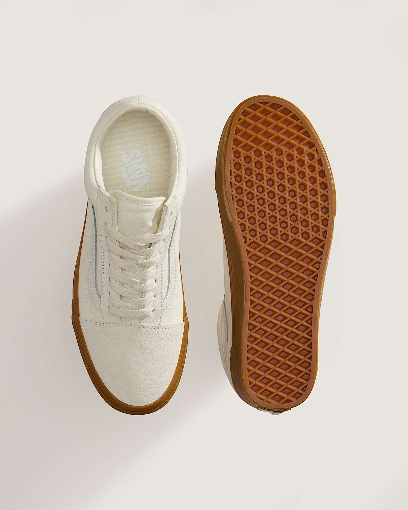 Chaussures Old Skool VANS Blanc ALT2