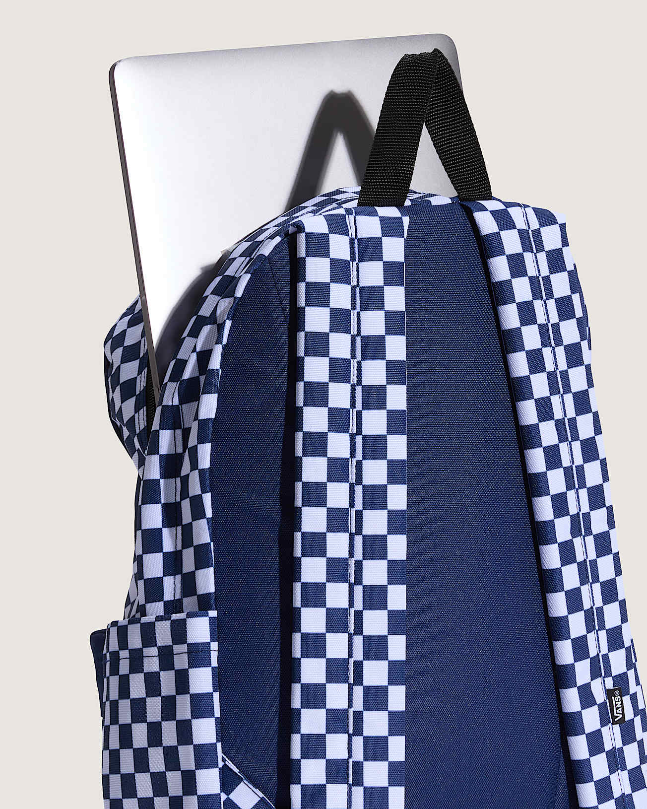 Old Skool Grom Backpack CHECKERBOARD Deep Indigo VANS Bleu ALT4