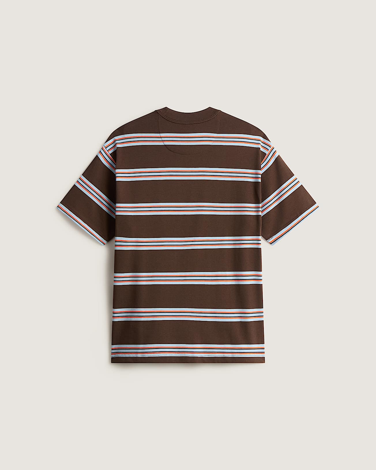 Tshirt Mesa Stripe VANS Marron ALT1
