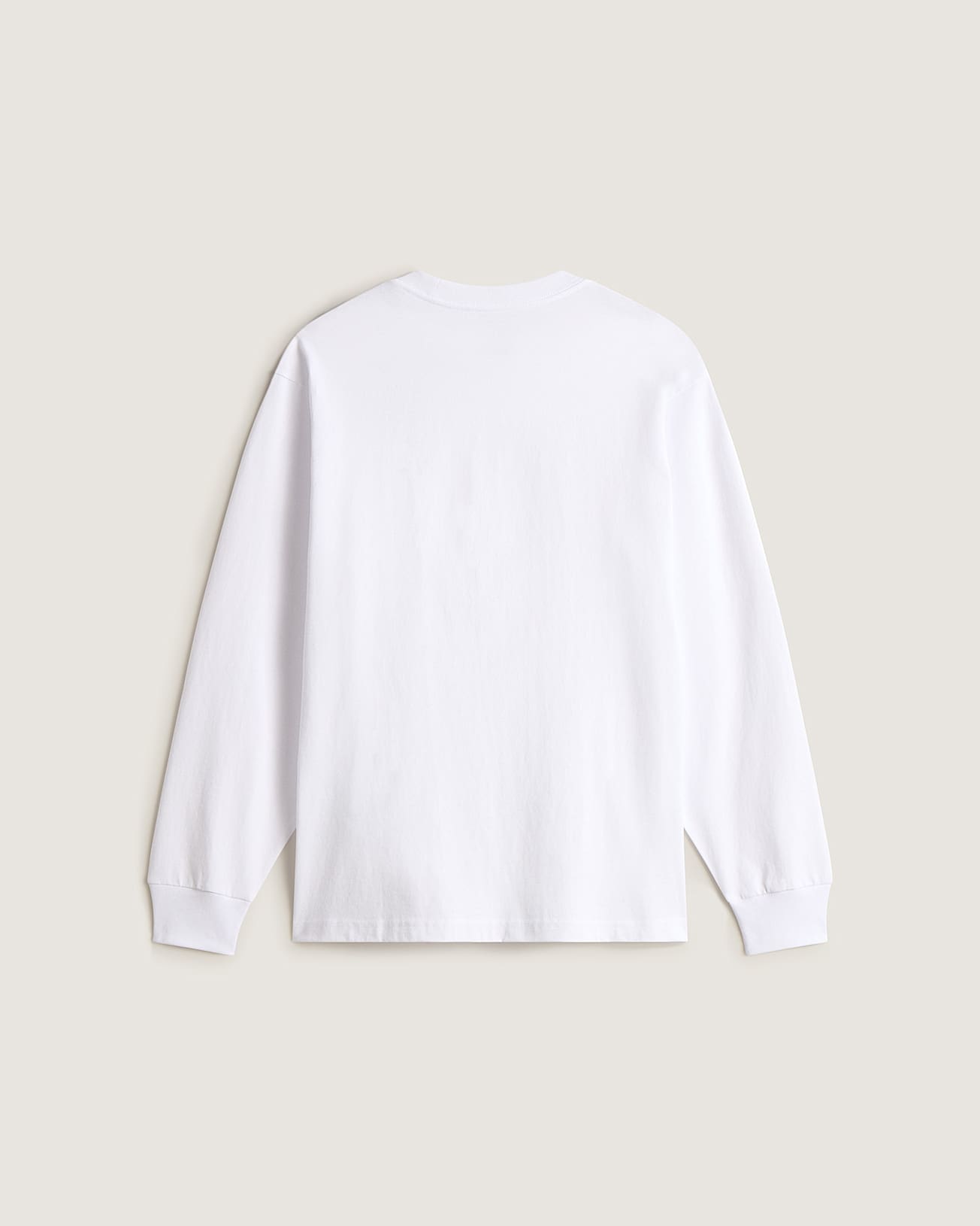 Lockeres LangarmTShirt mit Logo auf der linken Brust II VANS Wei ALT1