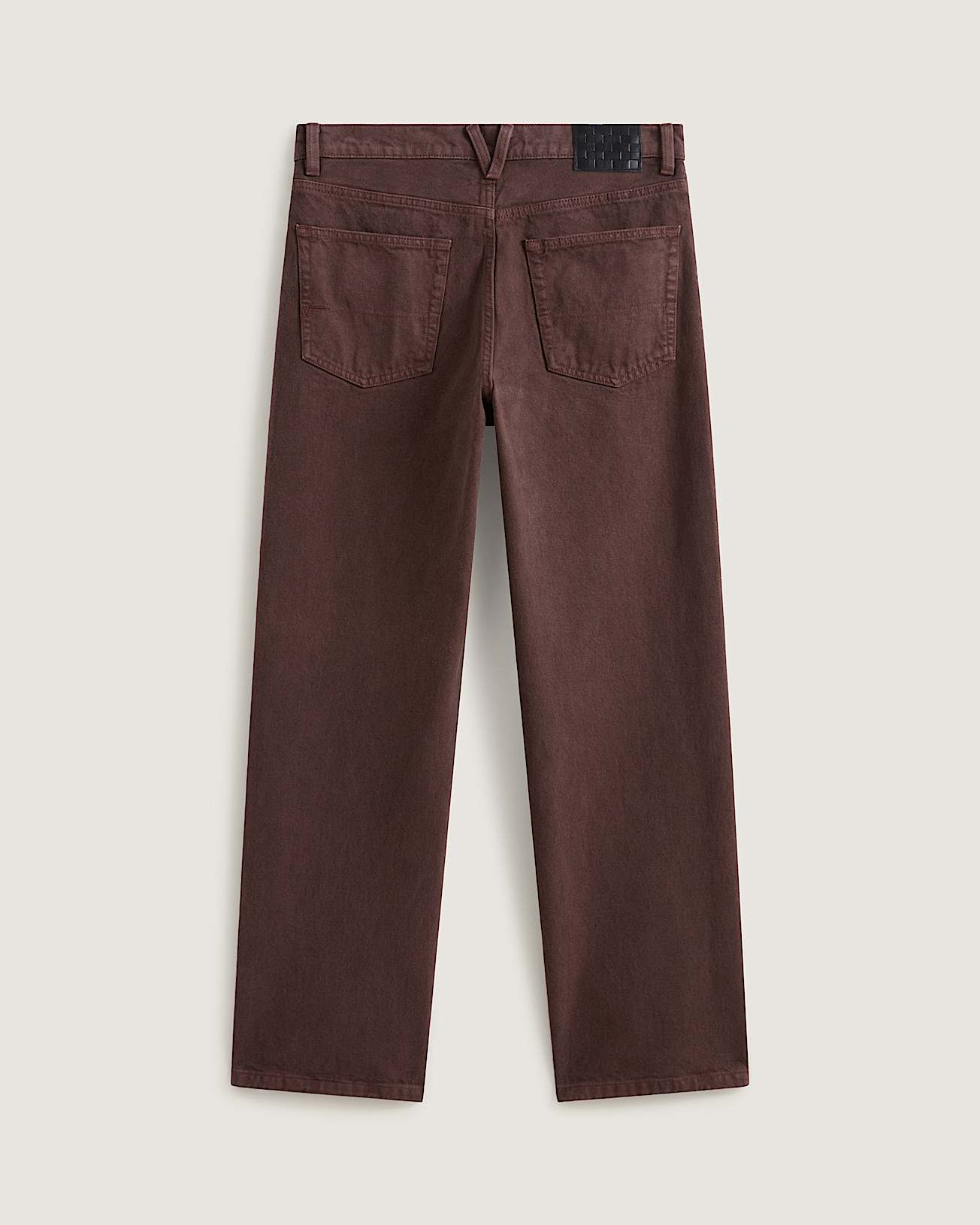 Check5 Loose DenimHose VANS Braun ALT1