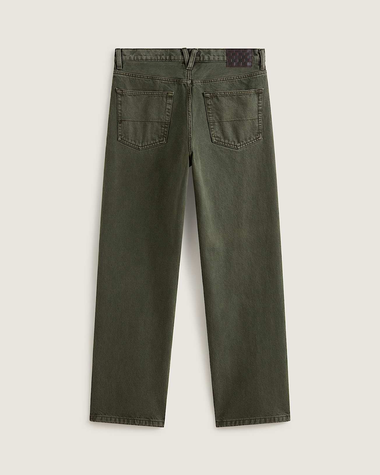 Check5 Loose Denim Pant Mossy Olive VANS Verde ALT1