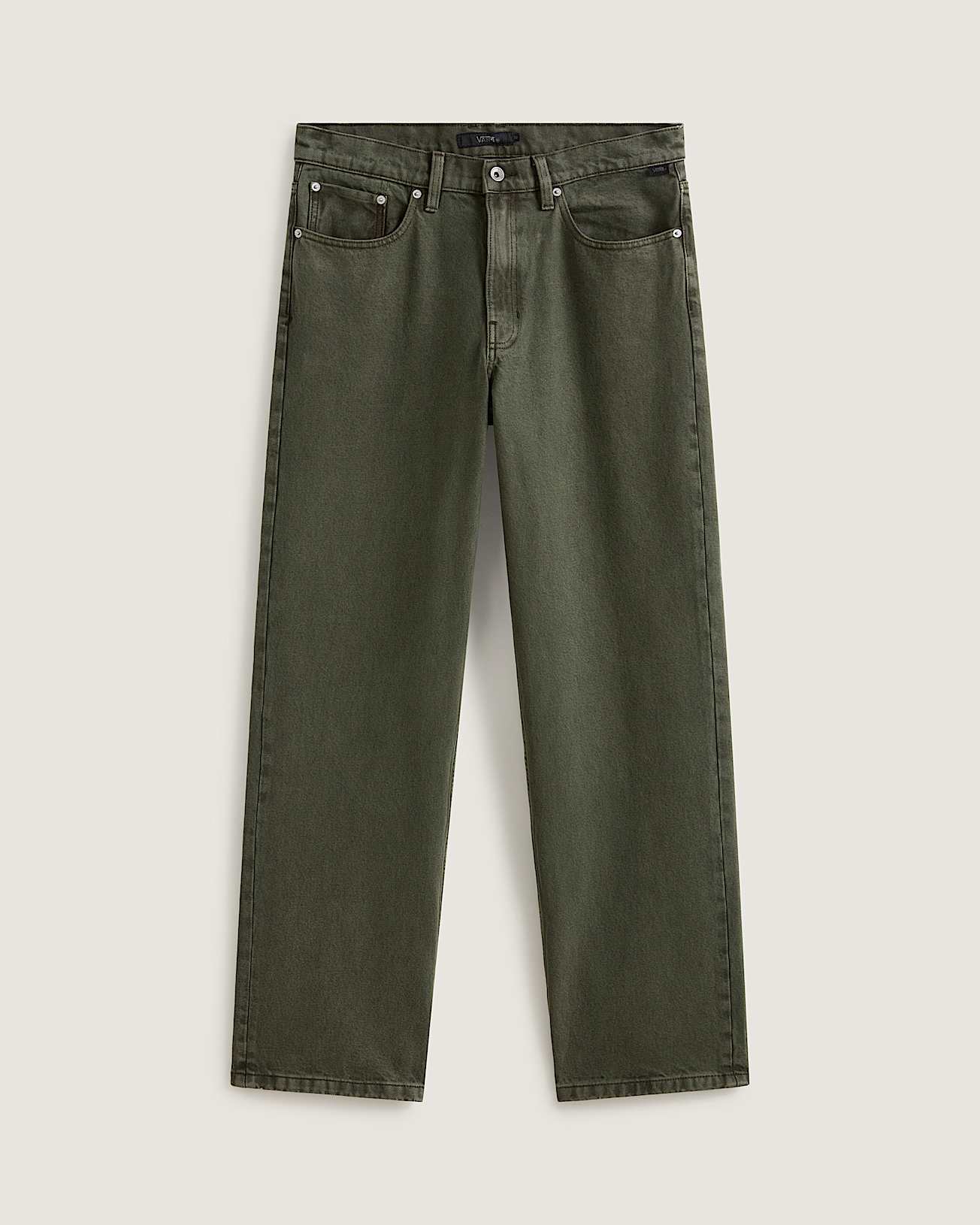 Check5 Loose Denim Trousers VANS Green HERO