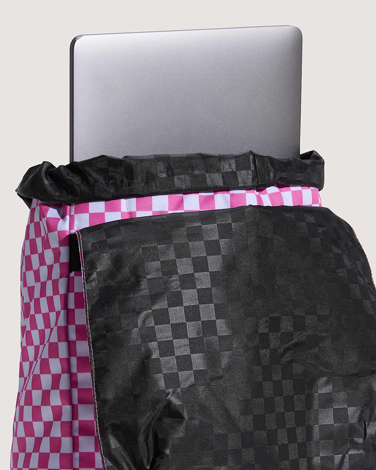 Vans Utility Backpack CHECKERBOARD Pink Fizz VANS Corderosa ALT4