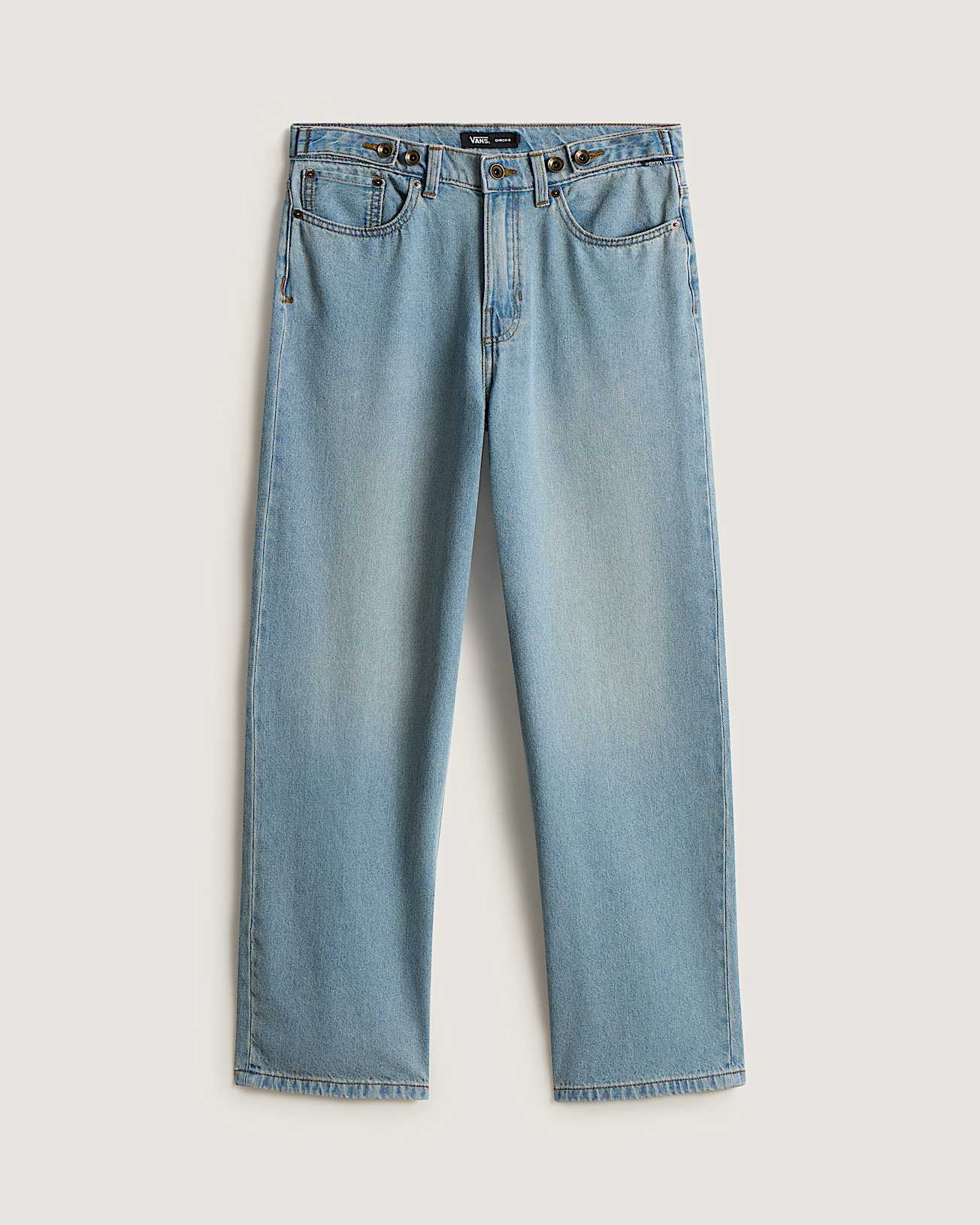 Cinched Check5 BaggyHose VANS Blau HERO