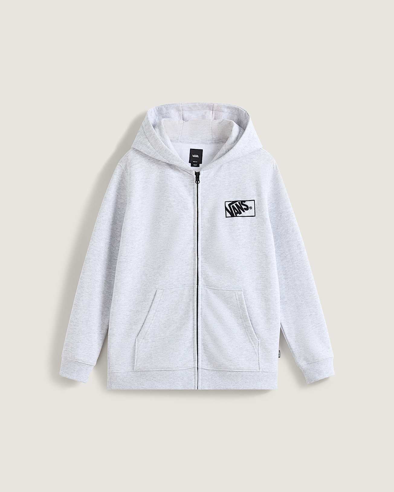 Sweat  capuche zipp By Blocked Box Enfant 814 ans VANS Gris HERO