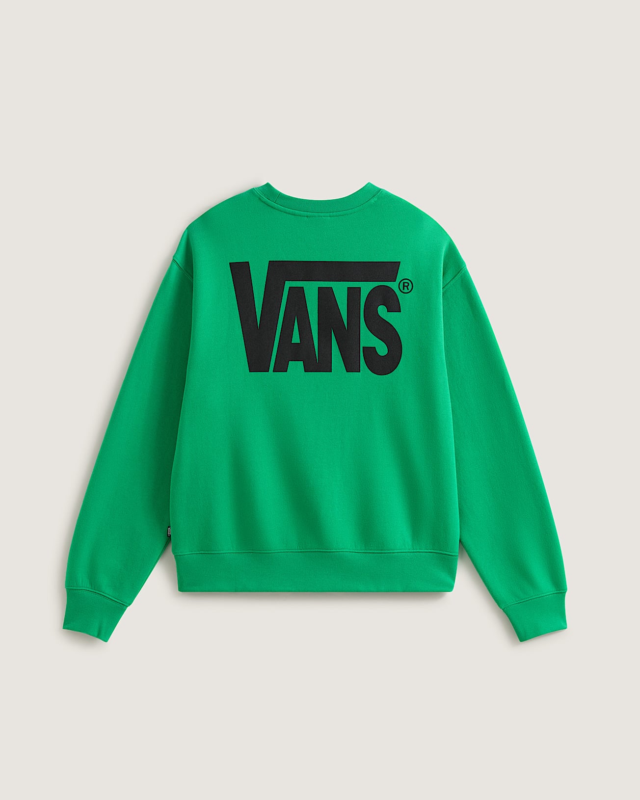 StretchSweatshirt mit Rundhalsausschnitt und Logo VANS Grn ALT1