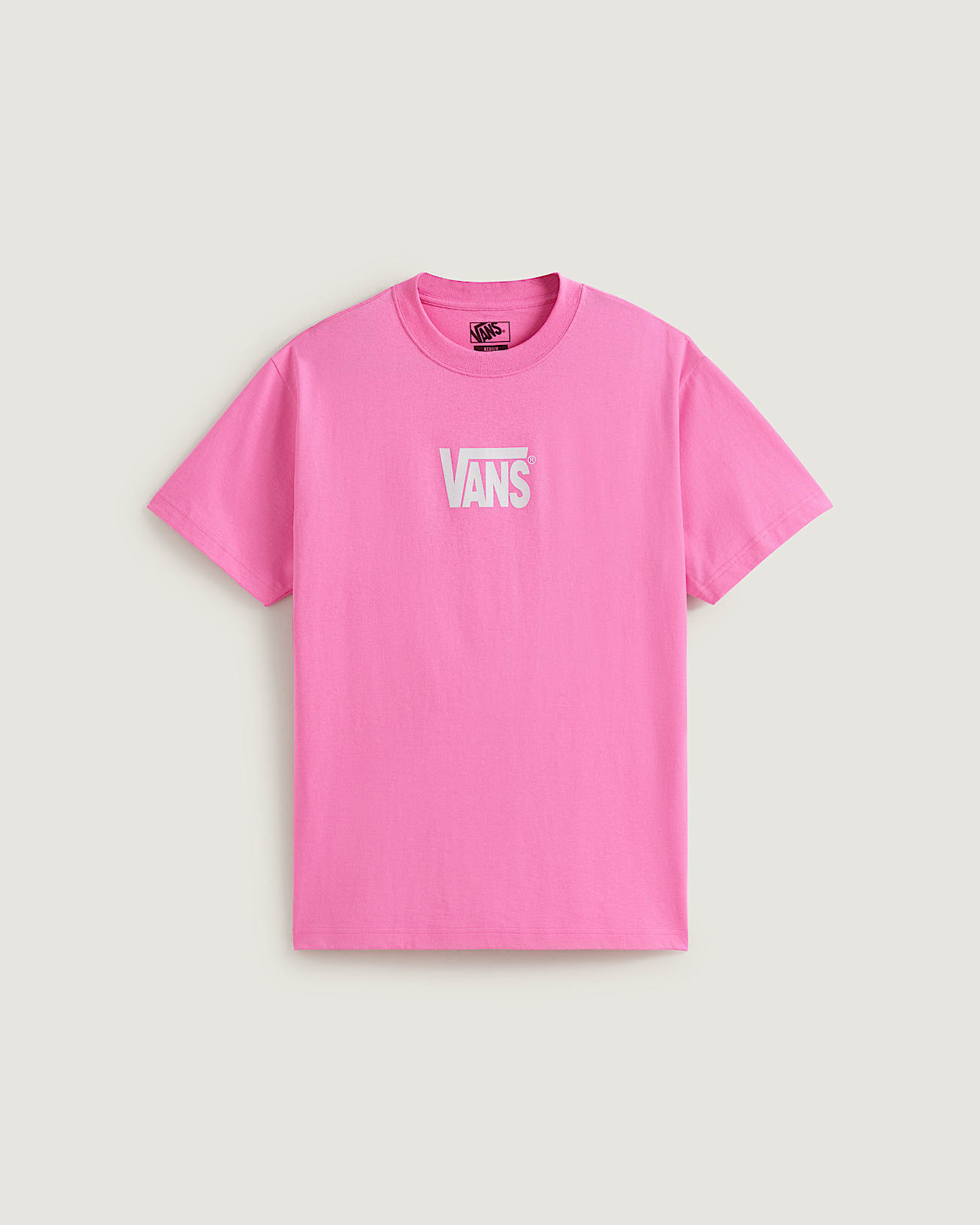 Stretch Logo Tee VANS Roze HERO