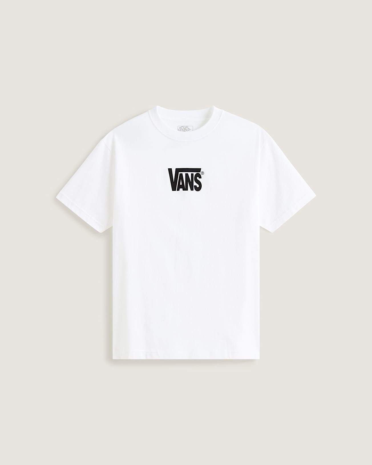 Tshirt Stretch Logo VANS Blanc HERO
