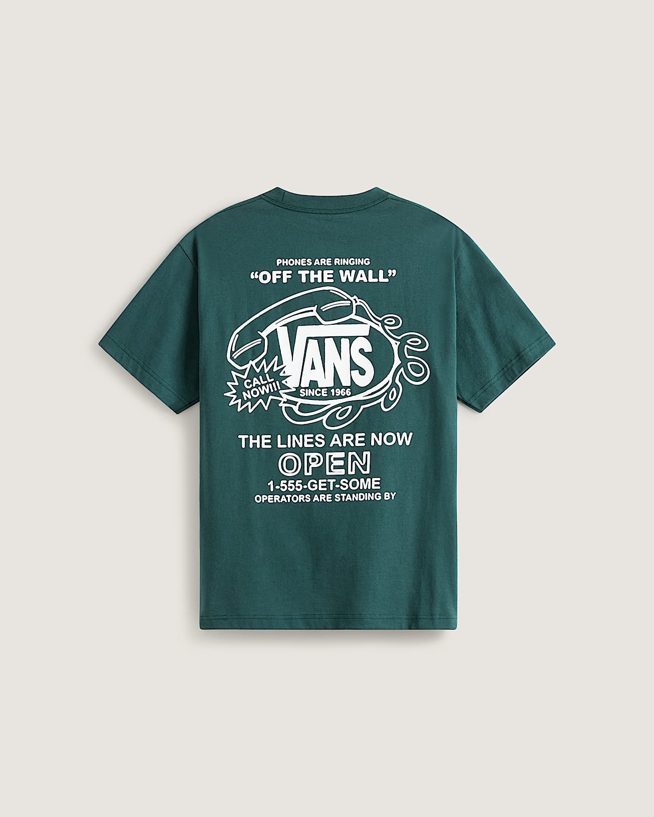 Tshirt Hot Lines VANS Vert ALT1