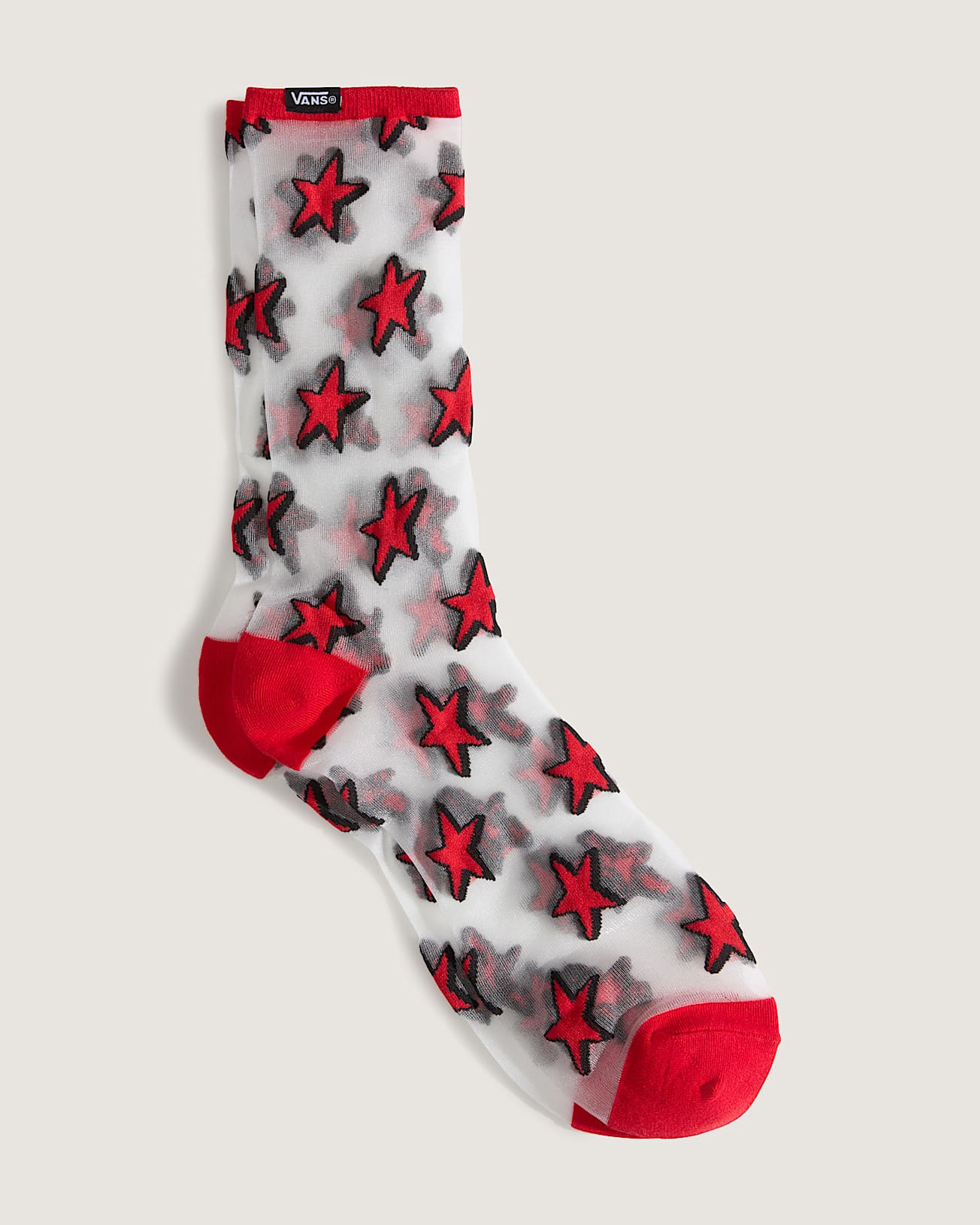 Hazy Sheer CrewSocken 1 Paar VANS Rot ALT1