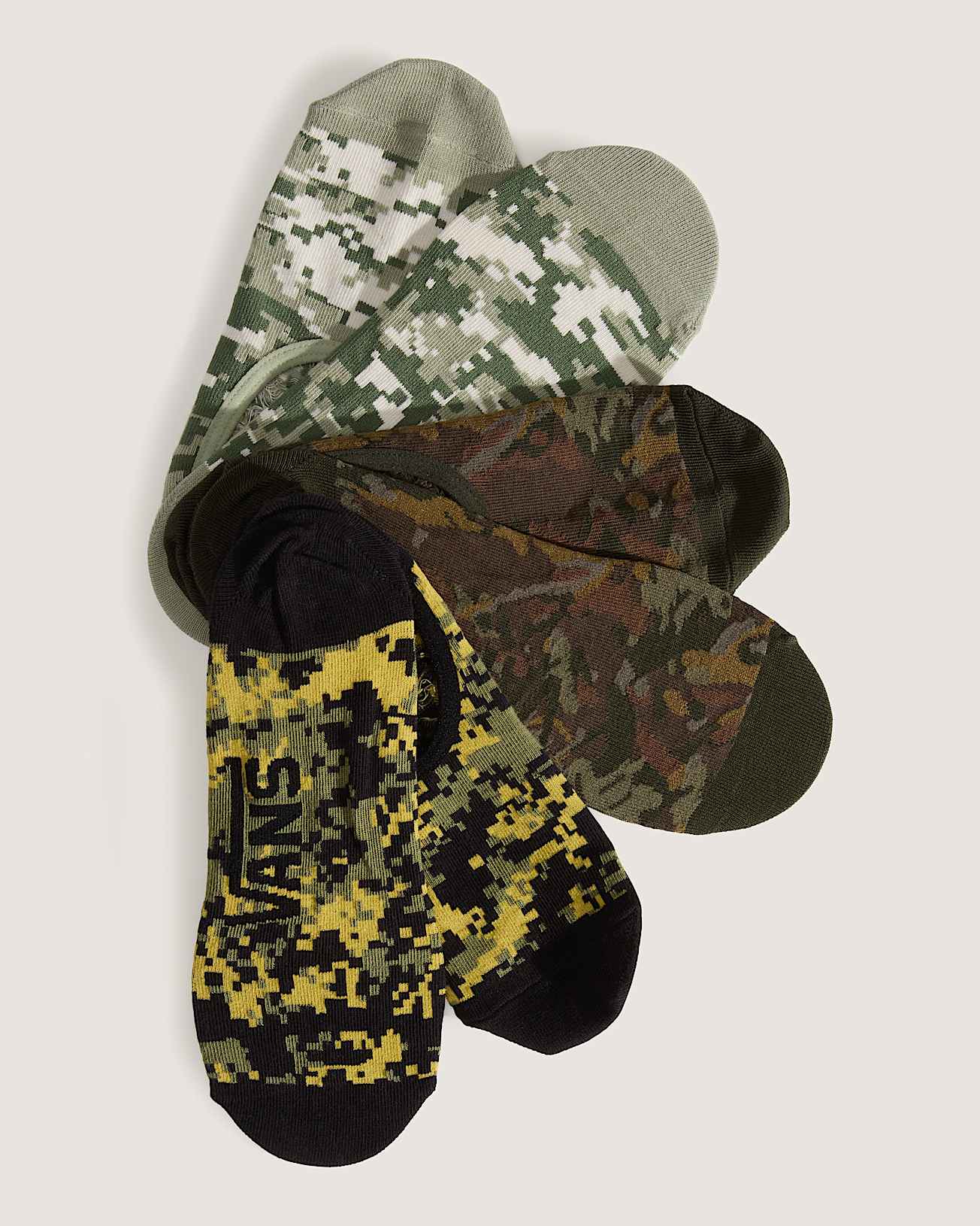 Chaussettes Ticker Canoodle 3 paires VANS Beige ALT1