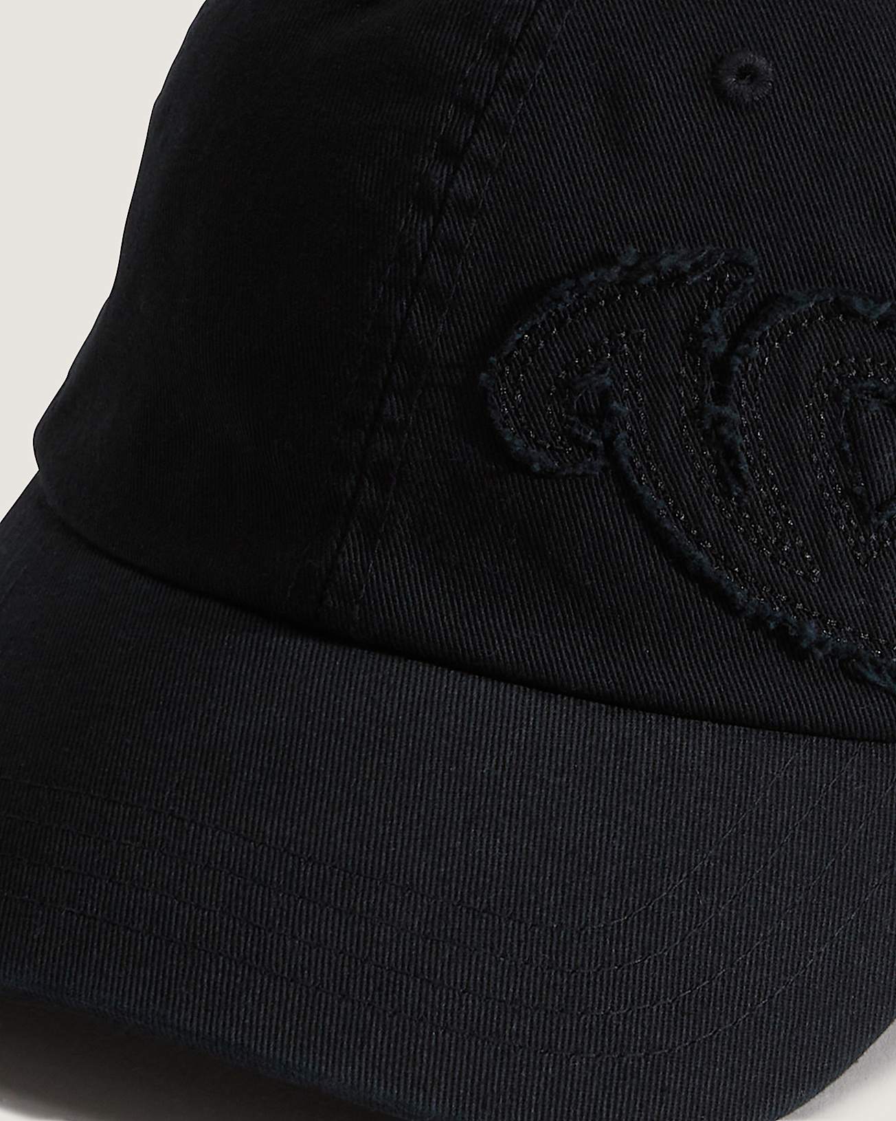 Gorra de jockey con visera curvada y detalle ondulado VANS Negro ALT2