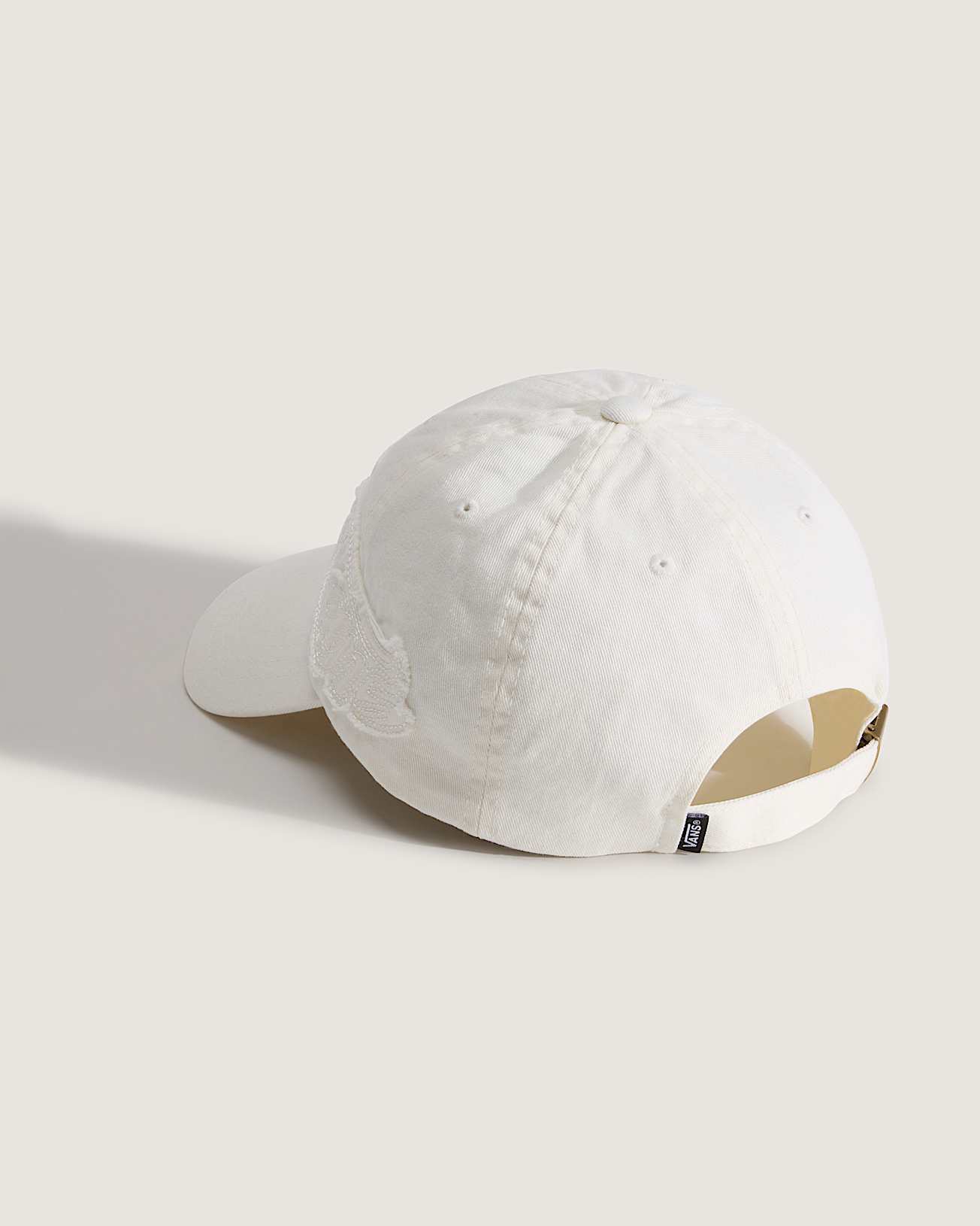 Gorra de jockey con visera curvada y detalle ondulado VANS Blanco ALT1