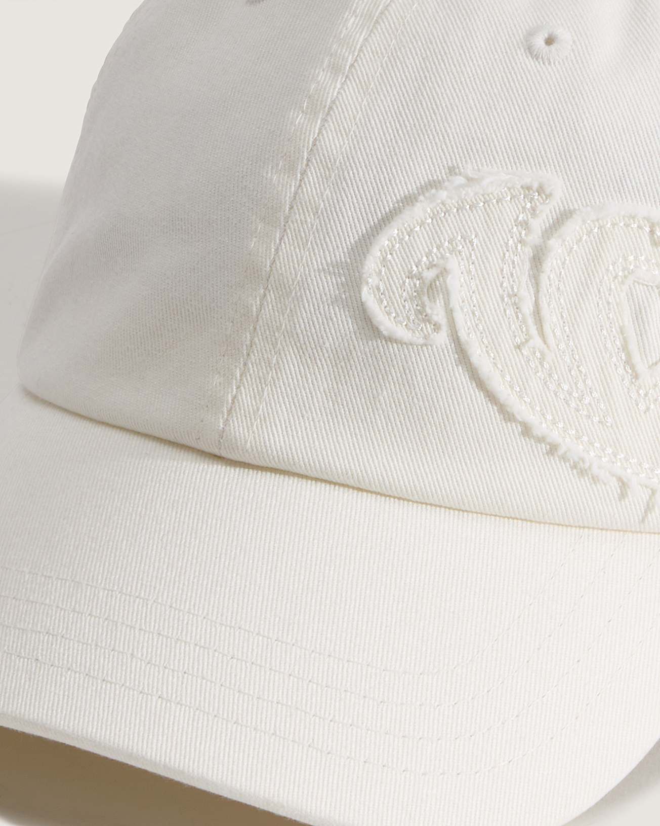 Gorra de jockey con visera curvada y detalle ondulado VANS Blanco ALT2