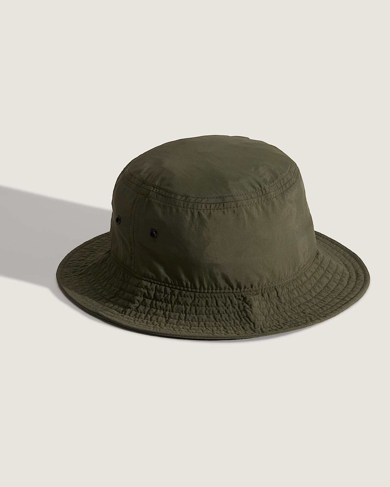 Dropped V Bucket Mossy Olive VANS Green ALT1