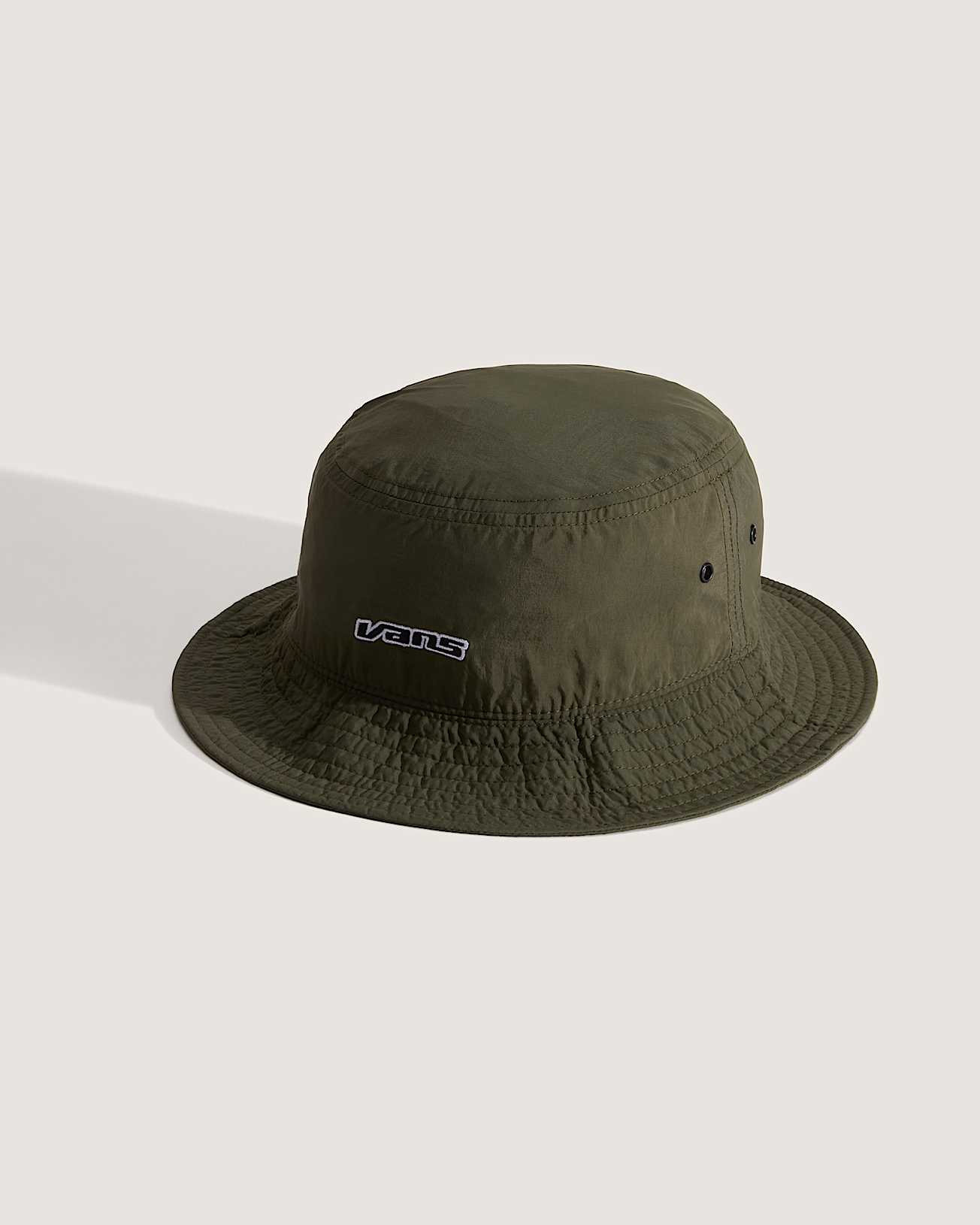 Dropped V Bucket Mossy Olive VANS Green HERO