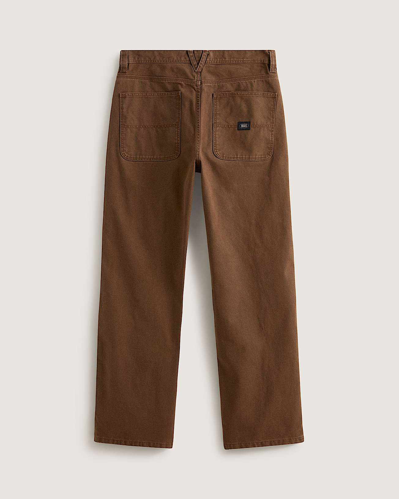 Drill Chore Loose Carpenter Trousers VANS Brown ALT1