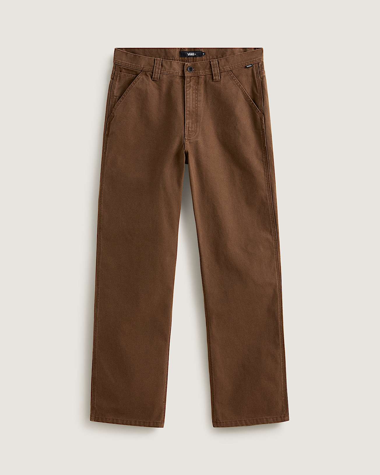 Drill Chore Loose Carpenter Overdye Pant Vintage Cocoa VANS Marrn HERO
