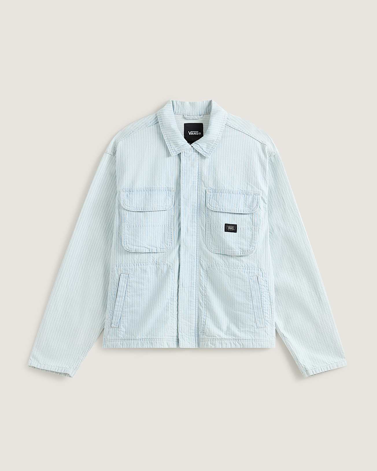 Umber Denim Stripe Jacket VANS Grey HERO