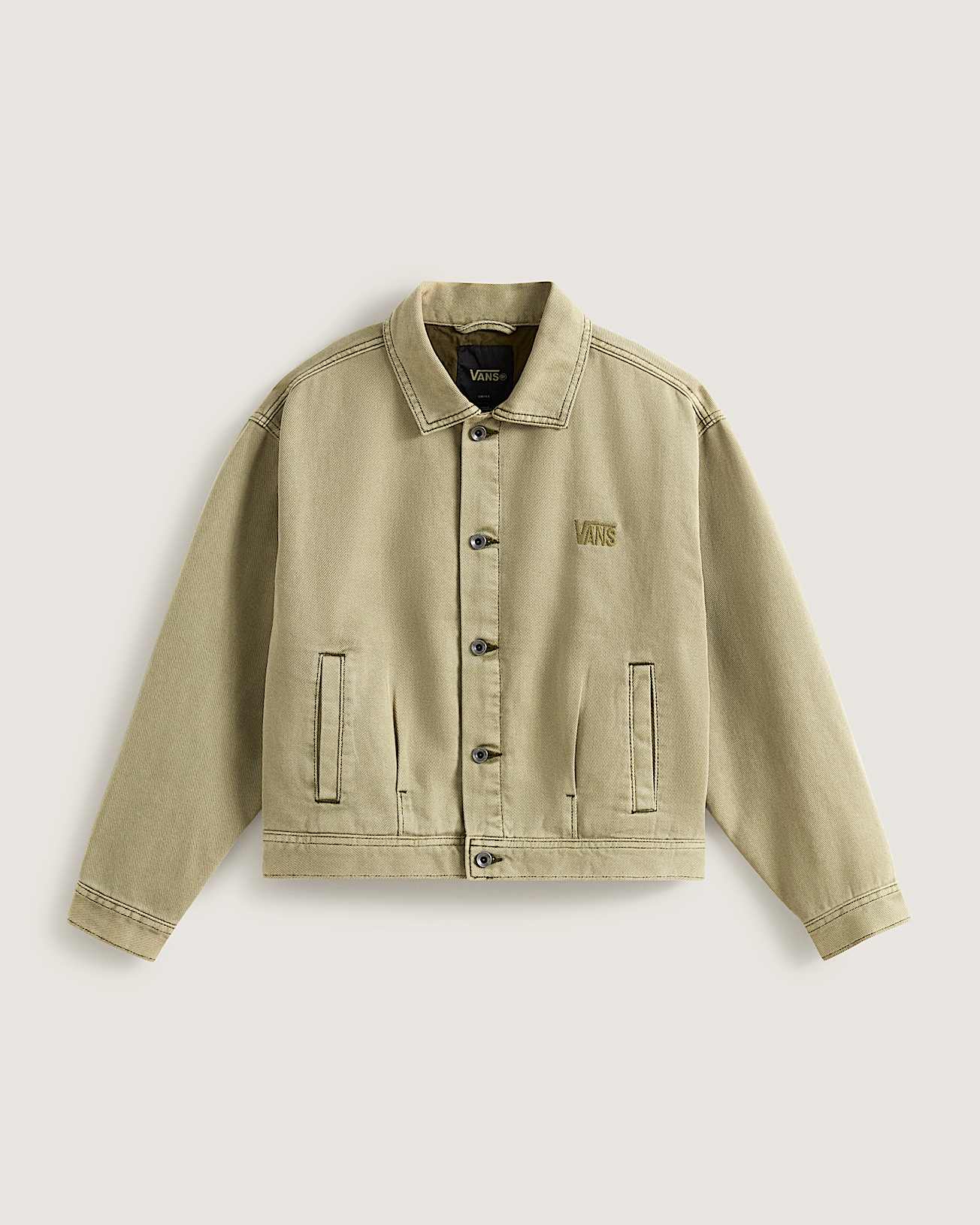 Womens Pomona Station Jacket VANS Beige HERO