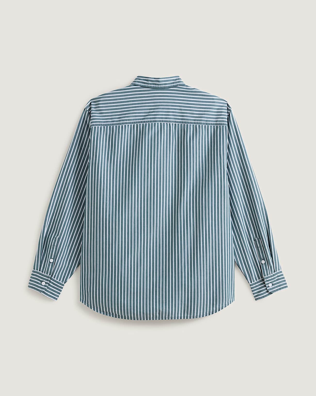 Dobby Stripe LS Shirt Mystic Moss VANS Verde ALT1