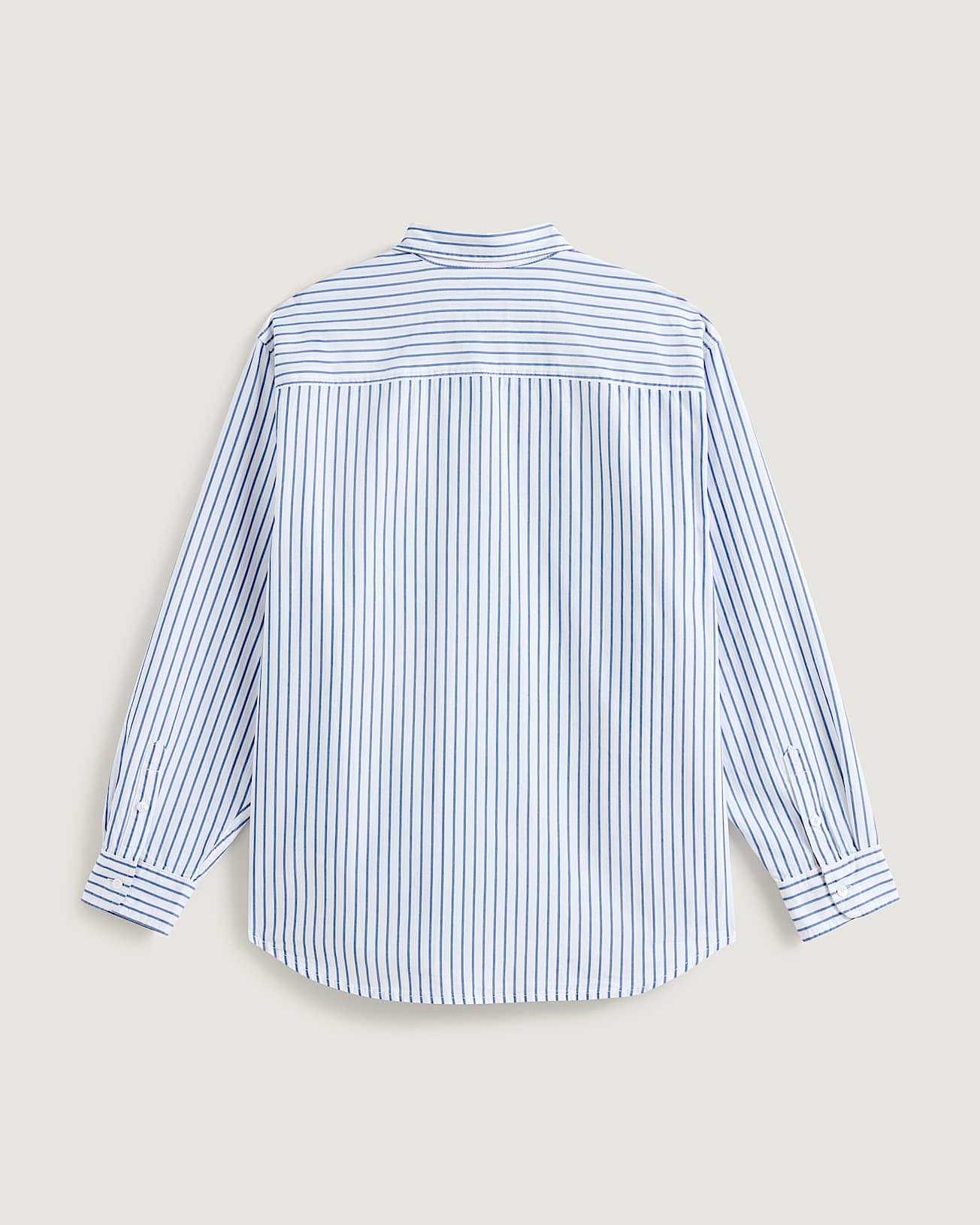 Premium Dobby Stripe Long Sleeve Shirt VANS White ALT1