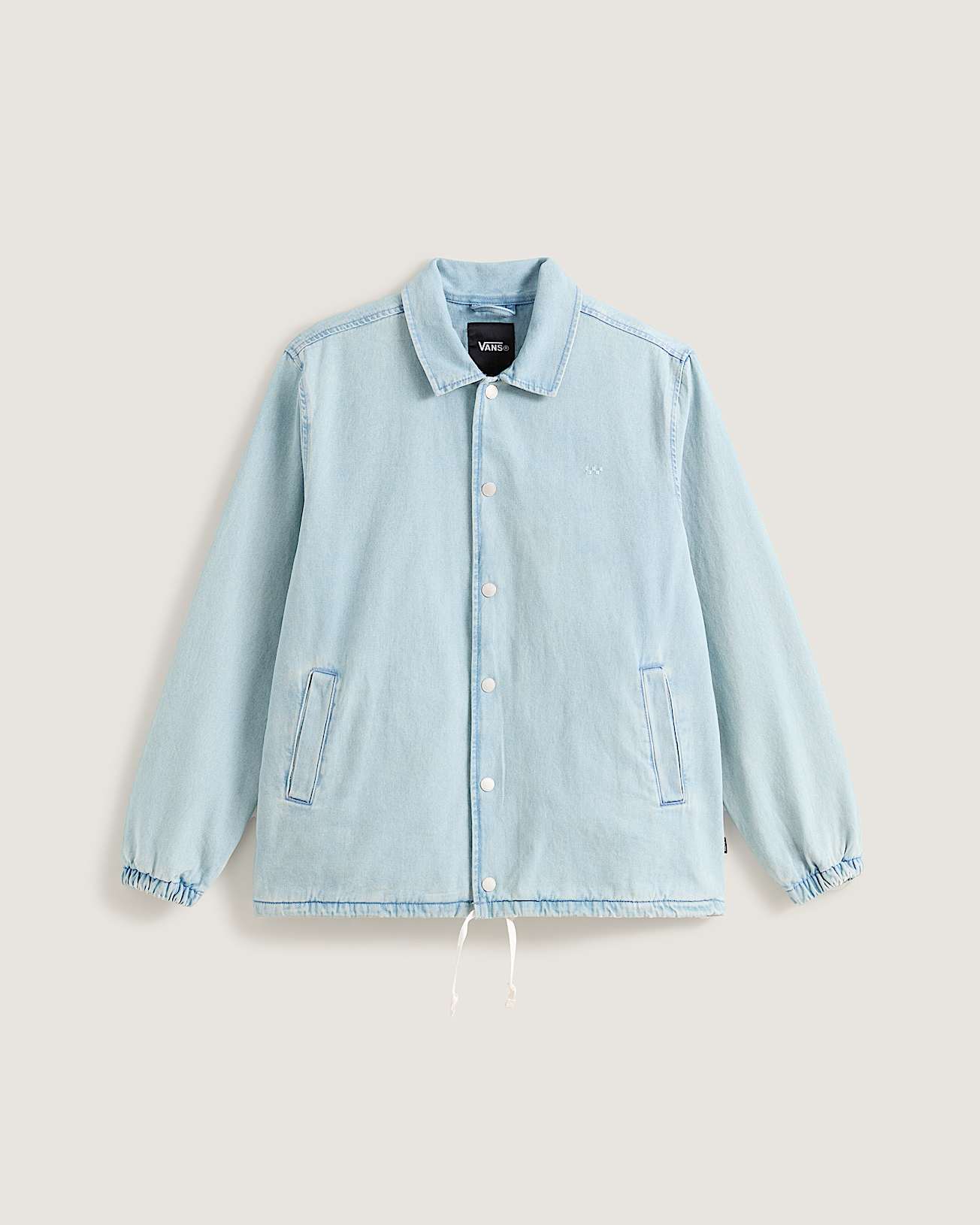 Denim Torrey Coaches Jacket LIGHT STONEWASH VANS Blue HERO