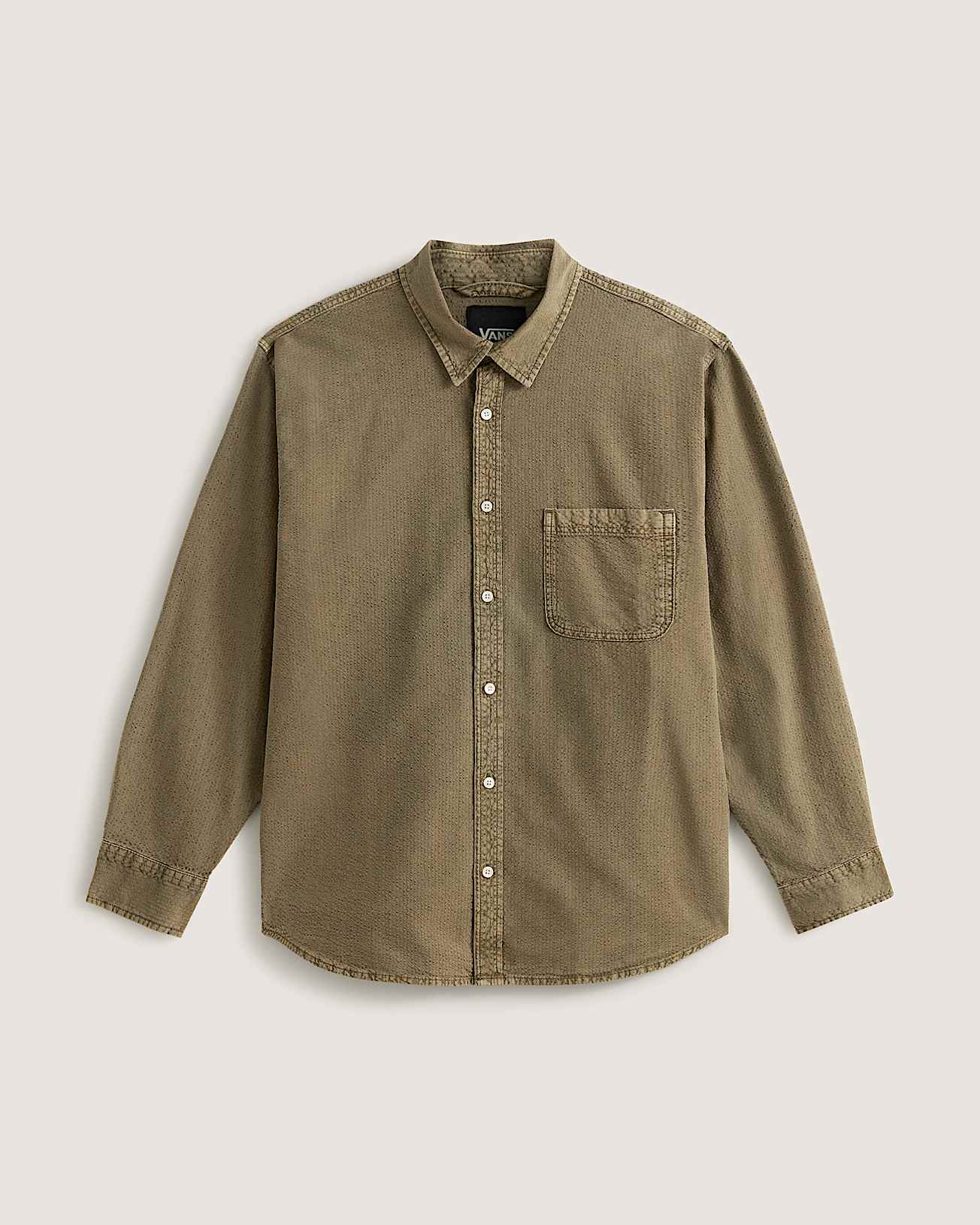 Chemise à manches longues Lawson Seersucker Pigment - 1