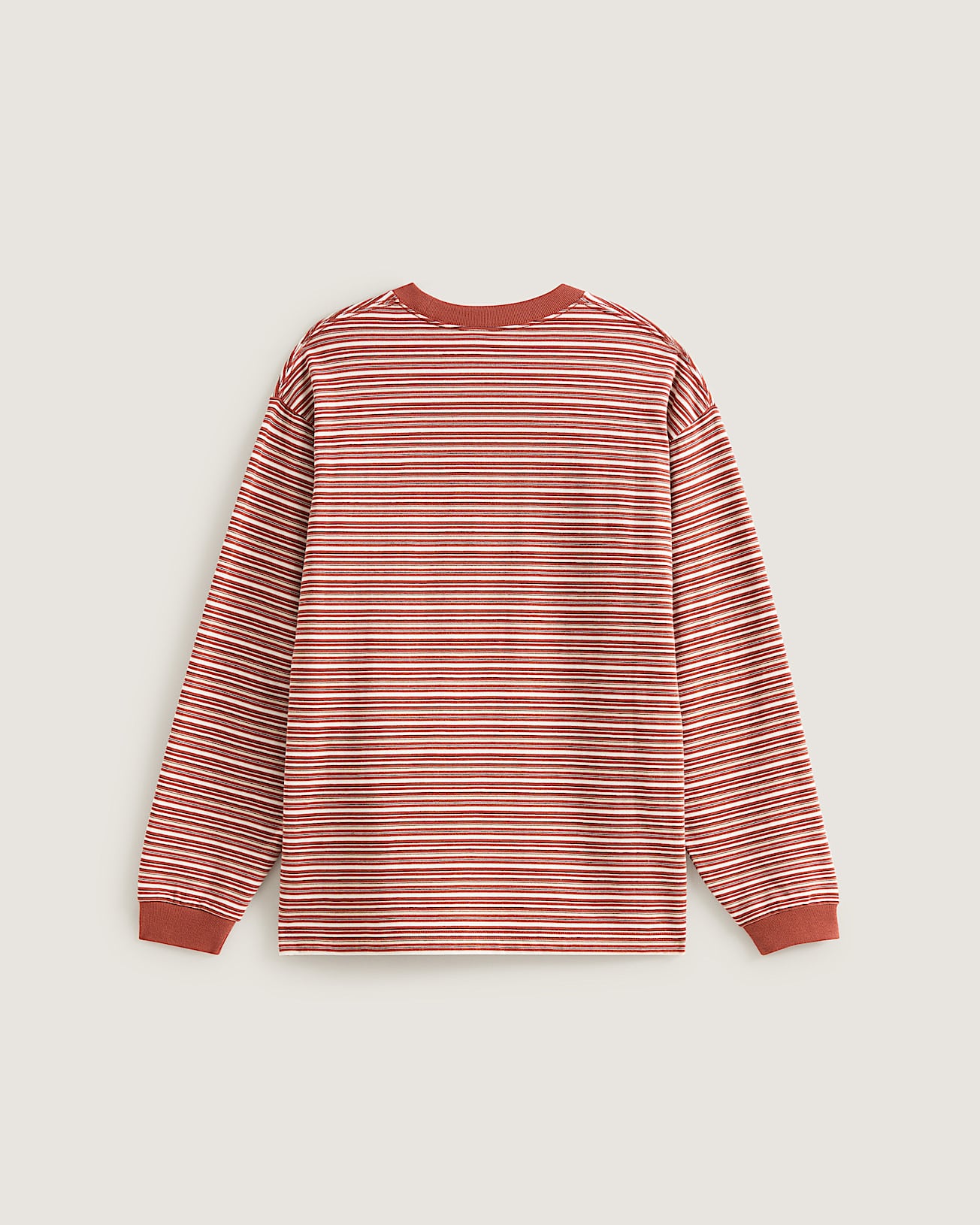 Camiseta de punto de manga larga Wesley Stripe VANS Naranjo ALT1